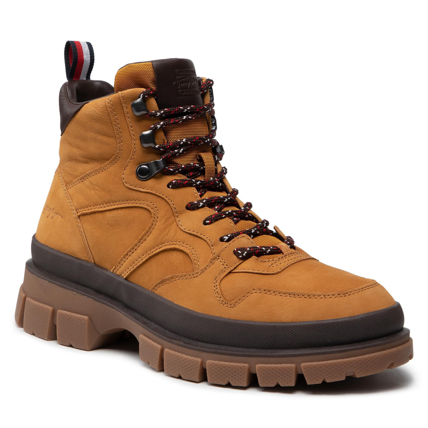 Tommy Hilfiger Bakancs Fashion Hybrid Nubuck Boot FM0FM03880 Barna - Pepit.hu