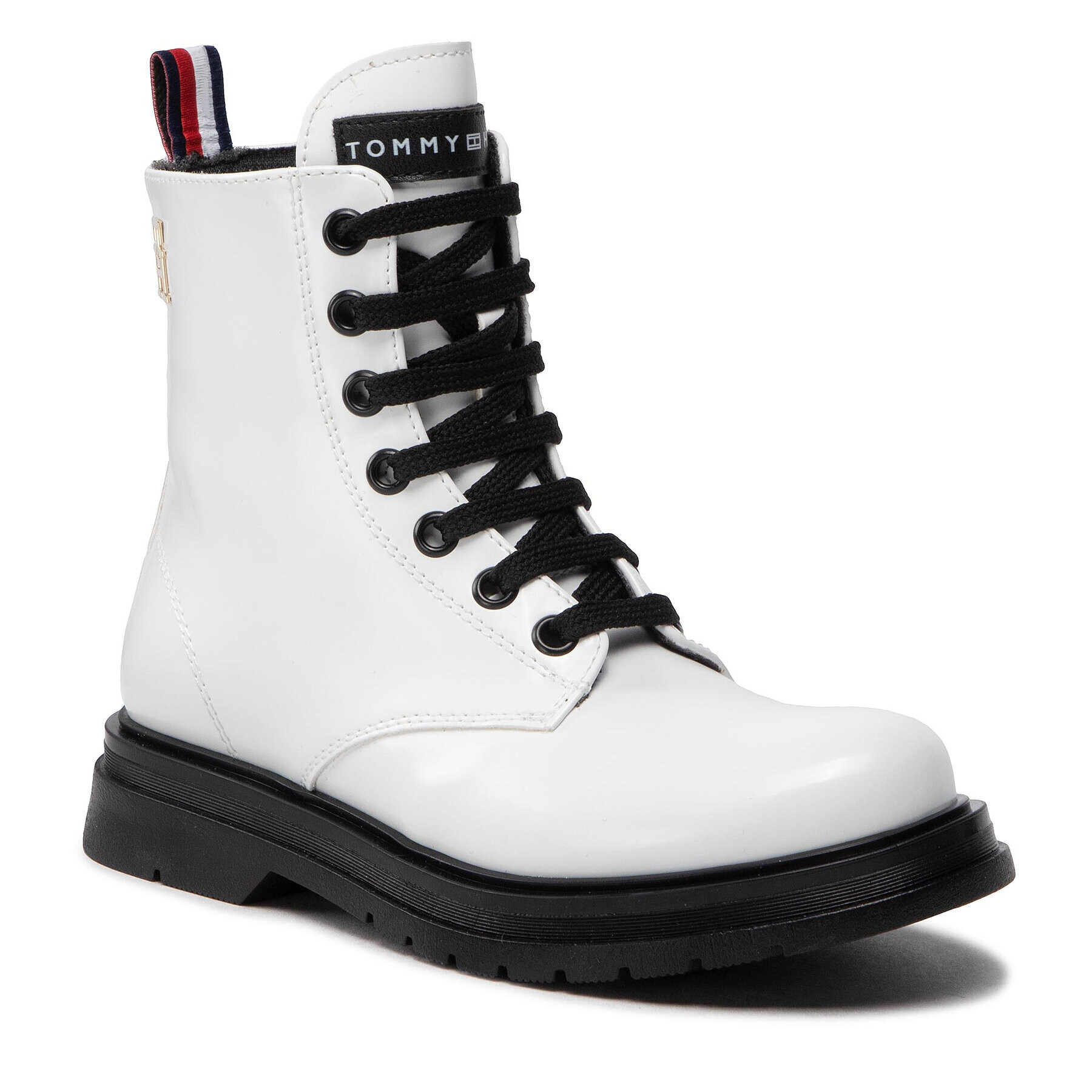 Tommy Hilfiger Bakancs Lace-Up Bootie T4A5-32411-1453 M Fehér - Pepit.hu