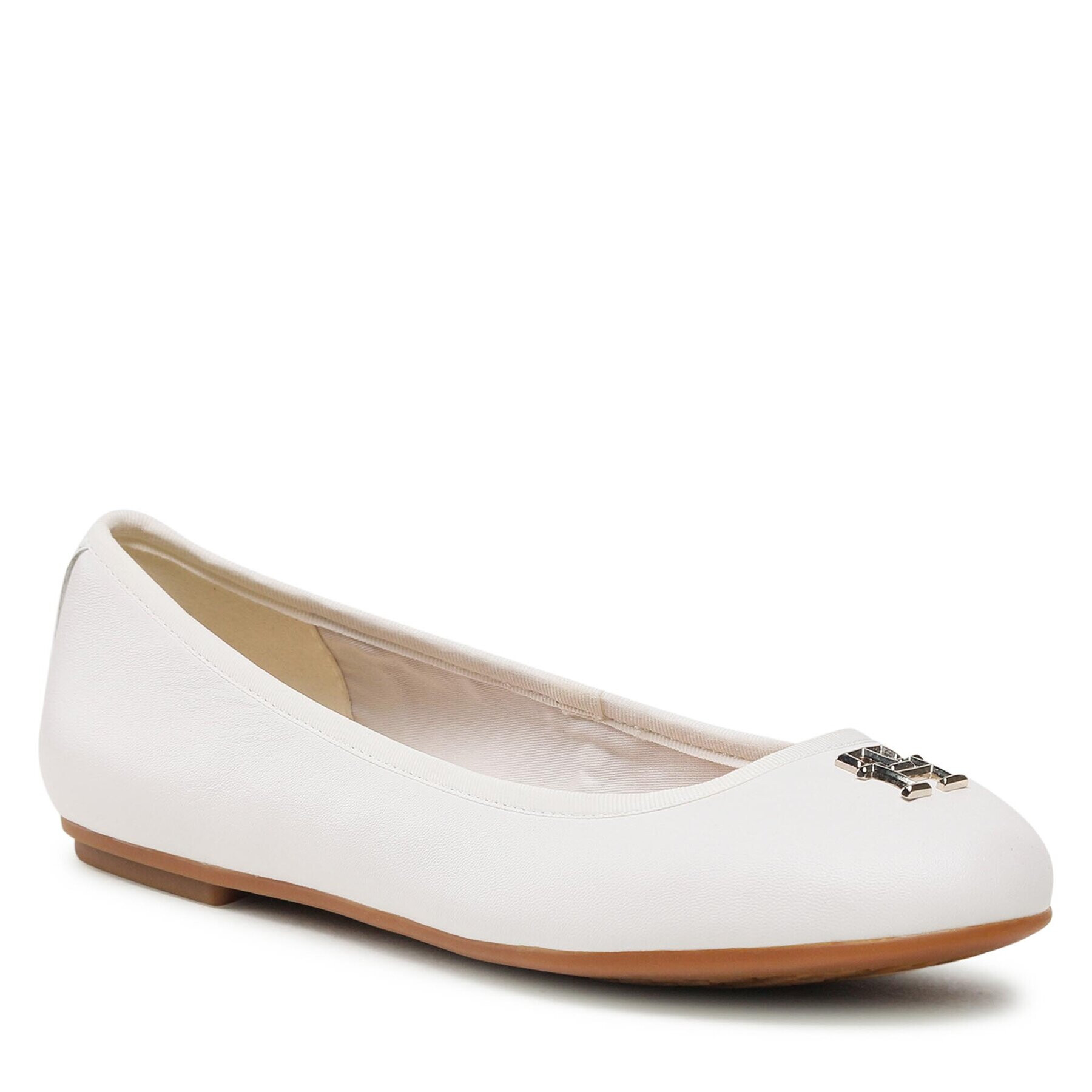 Tommy Hilfiger Balerina Round Th Ballerina FW0FW07132 Fehér - Pepit.hu