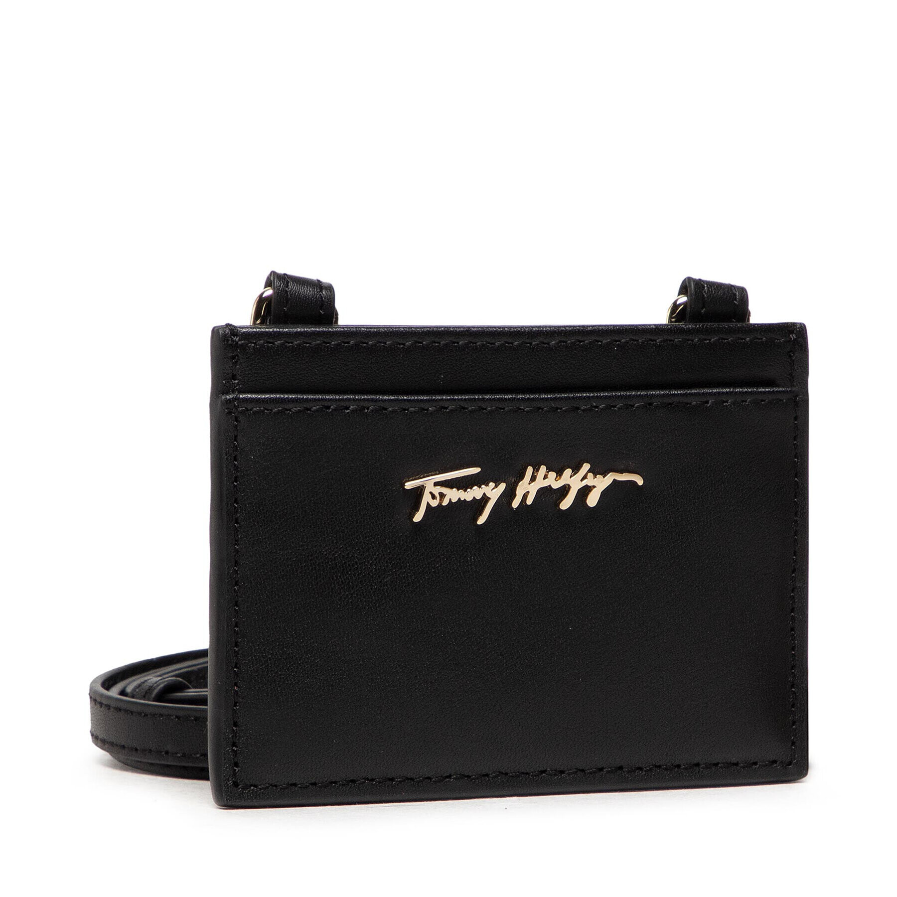 Tommy Hilfiger Bankkártya tartó Essential Leather Cc Holder AW0AW10536 Fekete - Pepit.hu