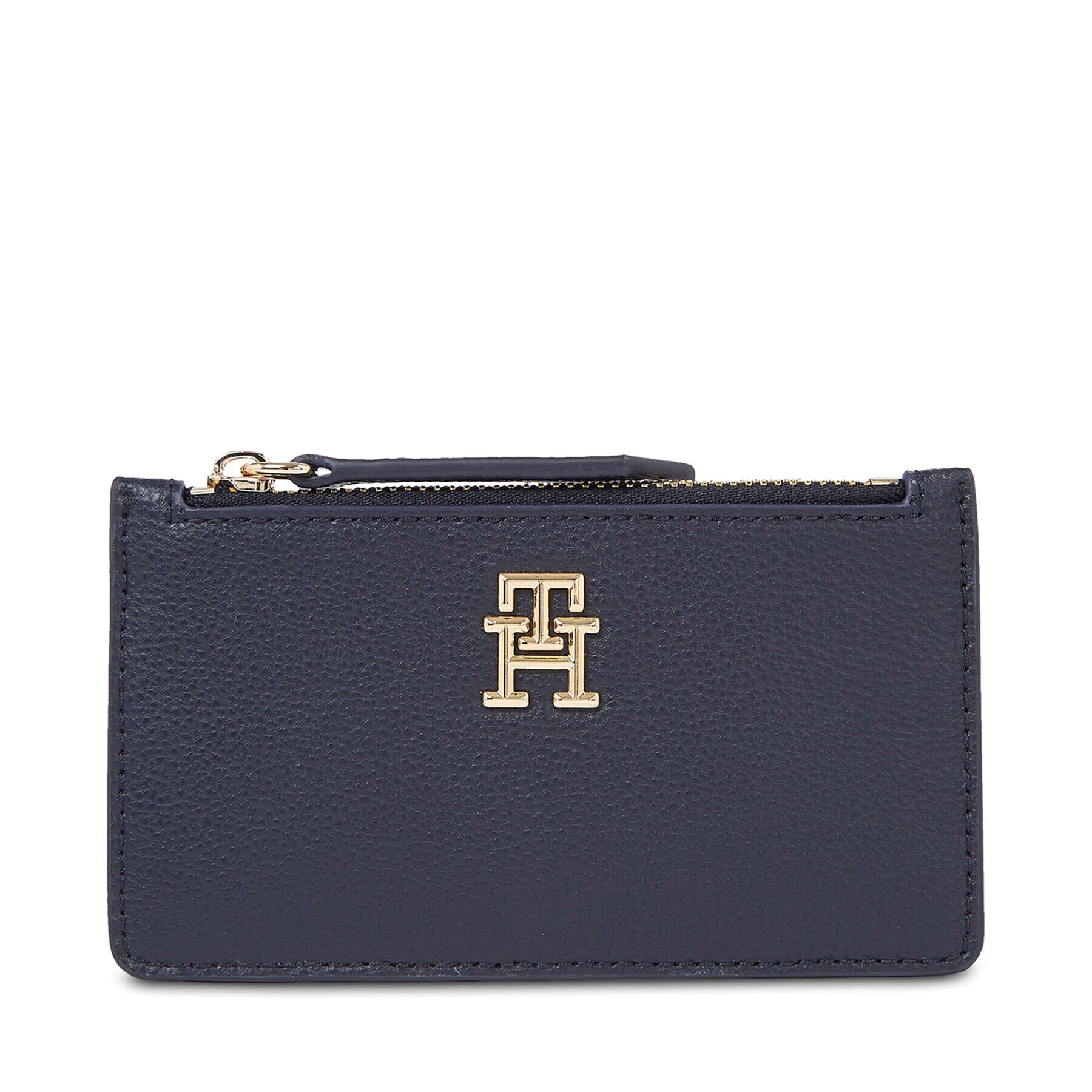 Tommy Hilfiger Bankkártya tartó Hilfiger Staple Cc Holder Zip AW0AW15267 Sötétkék - Pepit.hu