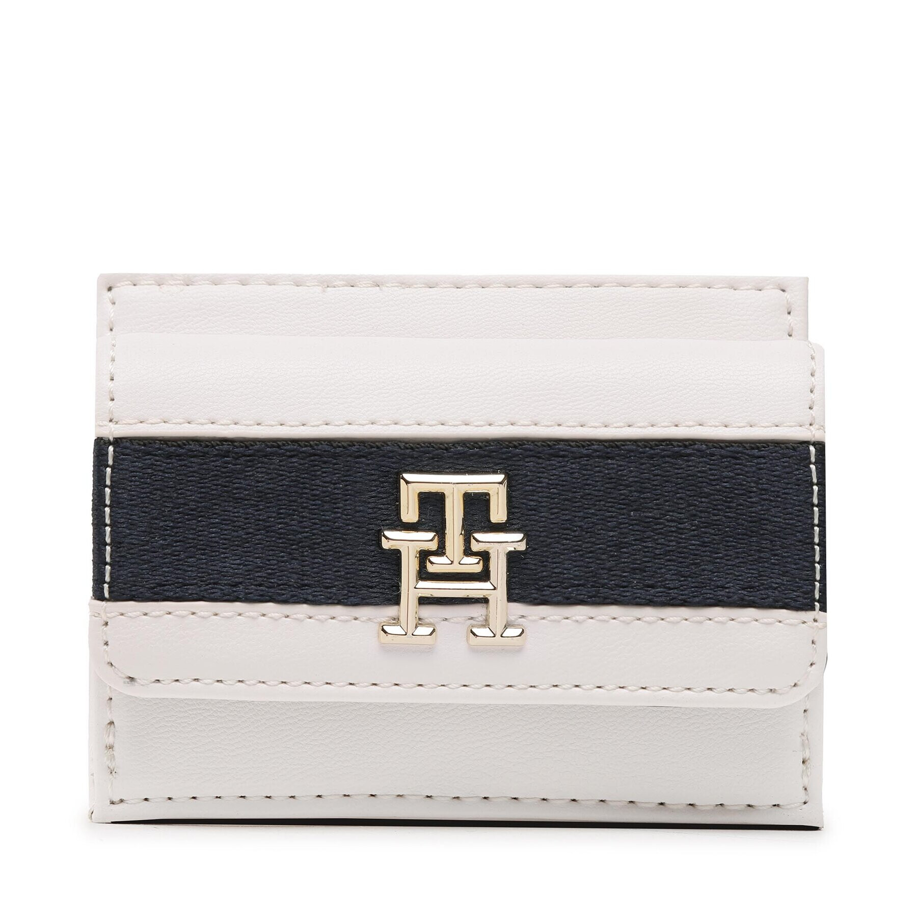 Tommy Hilfiger Bankkártya tartó Iconic Tommy Cc Holder Stripe AW0AW14641 Fehér - Pepit.hu