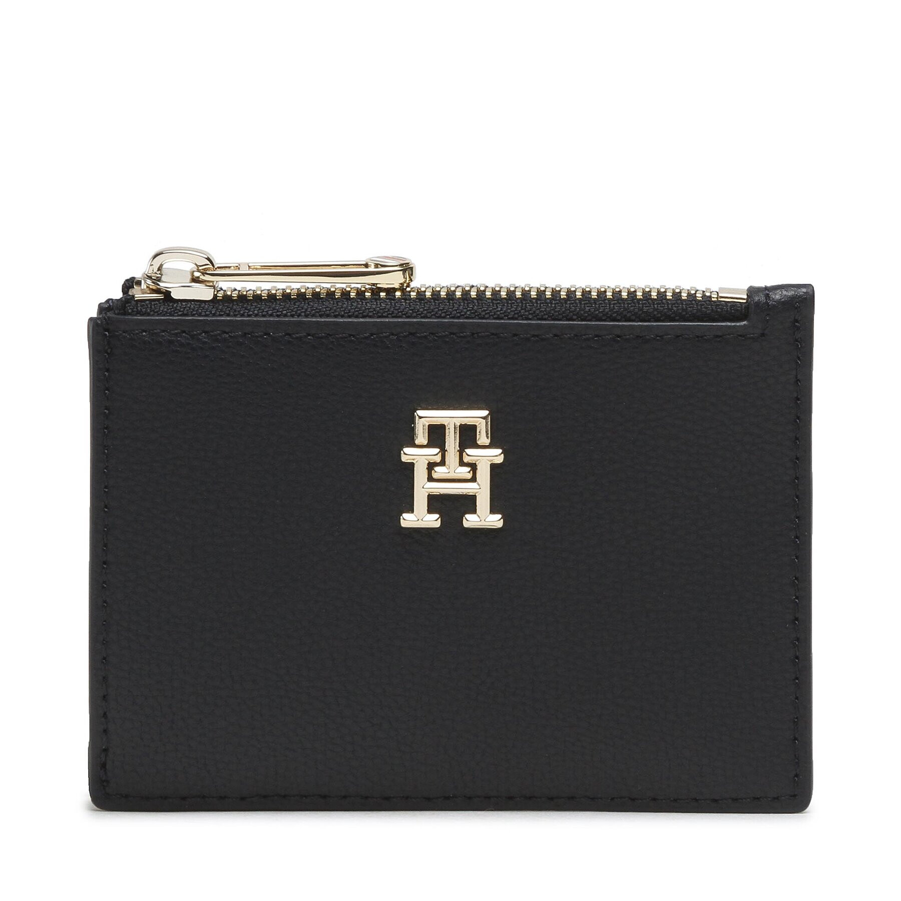 Tommy Hilfiger Bankkártya tartó Th Casual Slim Wallet W Zip AW0AW14691 Sötétkék - Pepit.hu