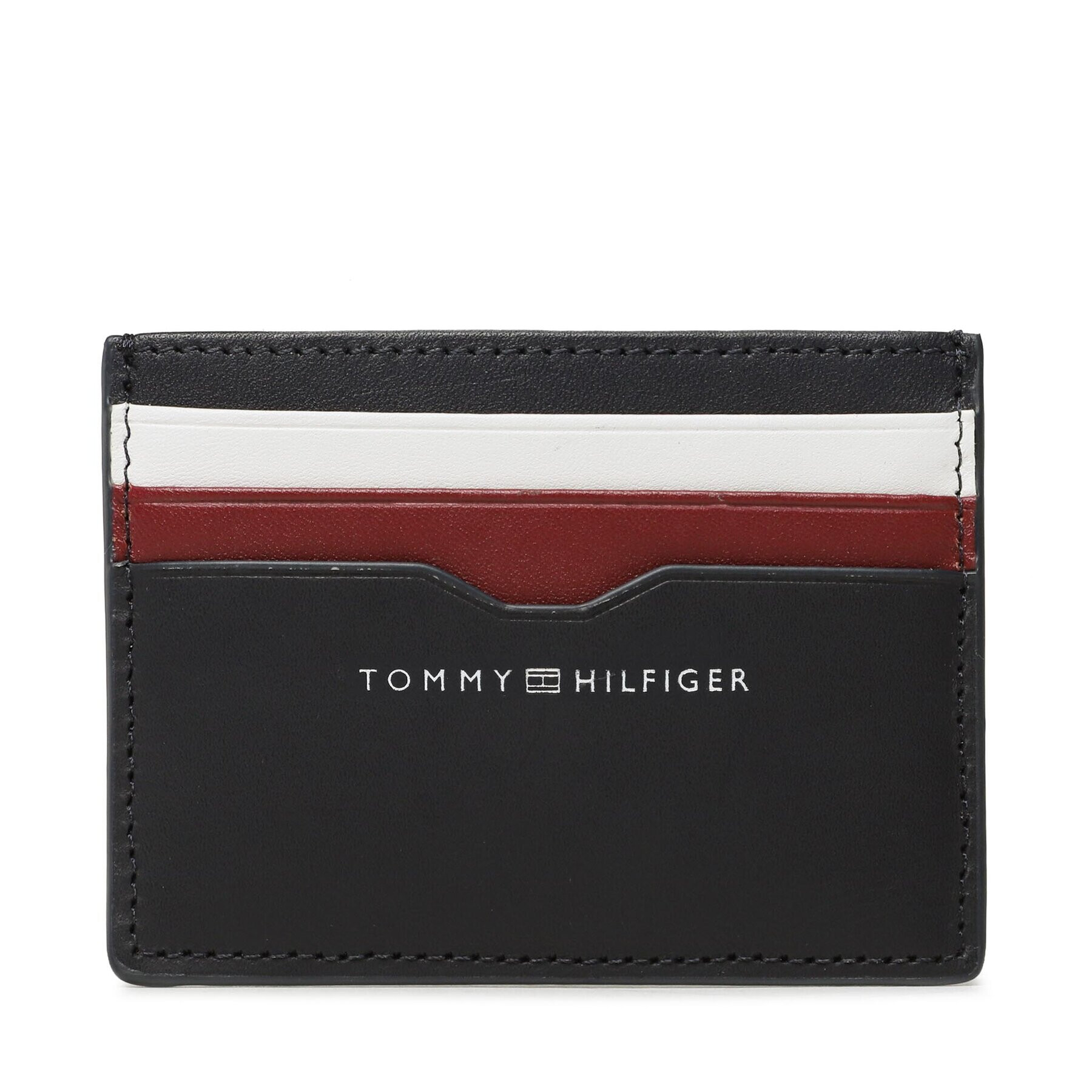 Tommy Hilfiger Bankkártya tartó Th Central Smooth Cc Holder AM0AM11753 Sötétkék - Pepit.hu