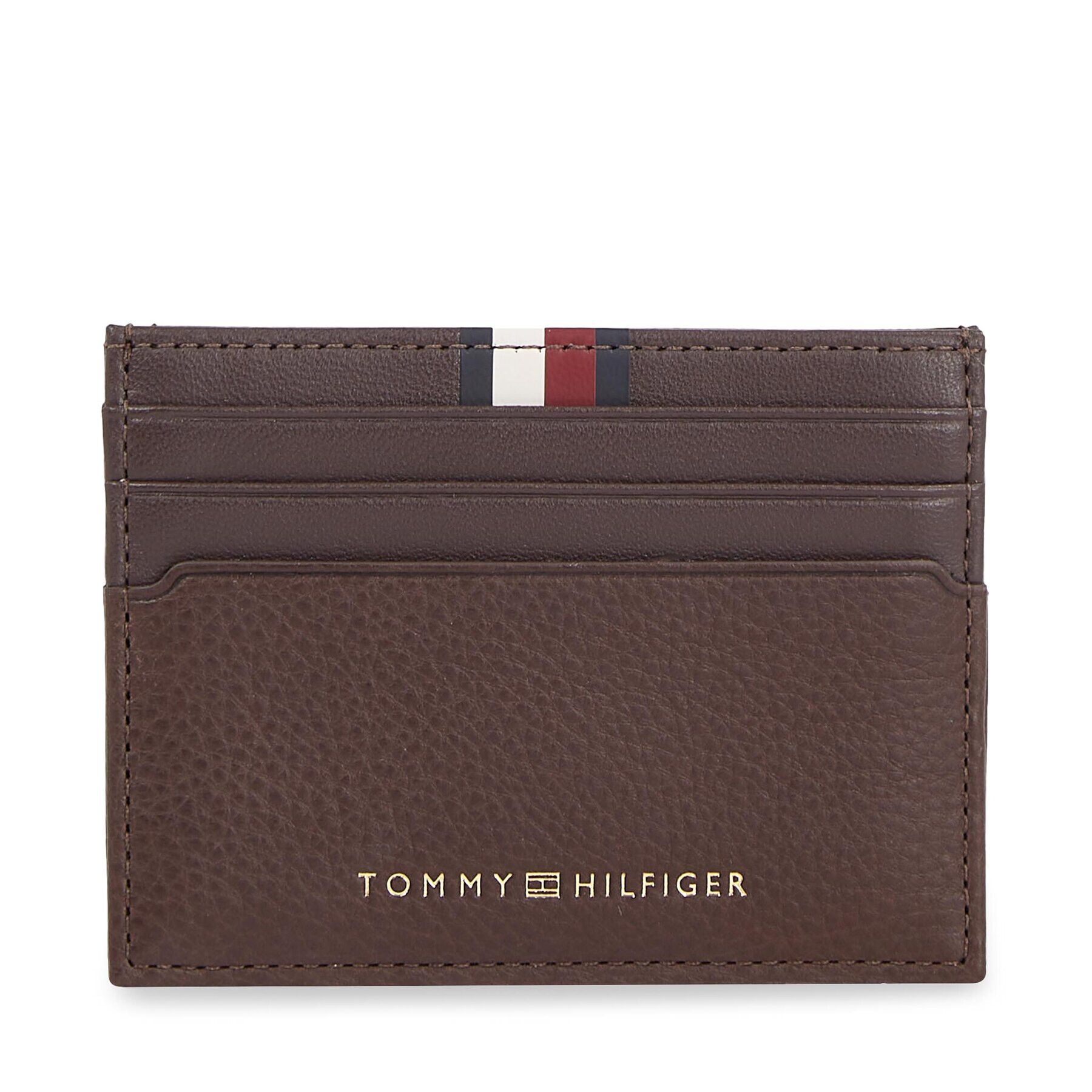 Tommy Hilfiger Bankkártya tartó Th Corp Leather Cc Holder AM0AM11603 Barna - Pepit.hu