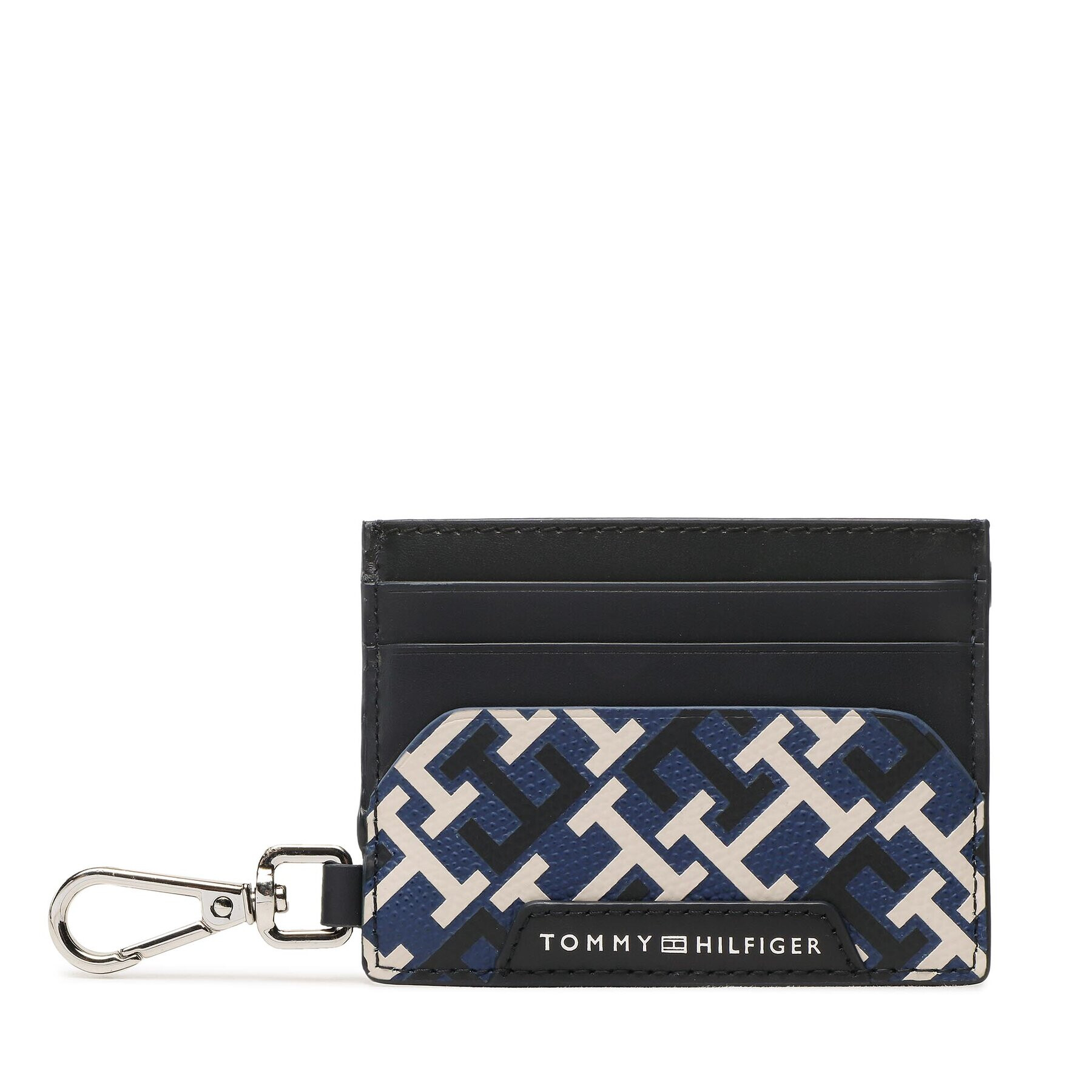 Tommy Hilfiger Bankkártya tartó Th Monogram Cc Holder AM0AM11113 Sötétkék - Pepit.hu