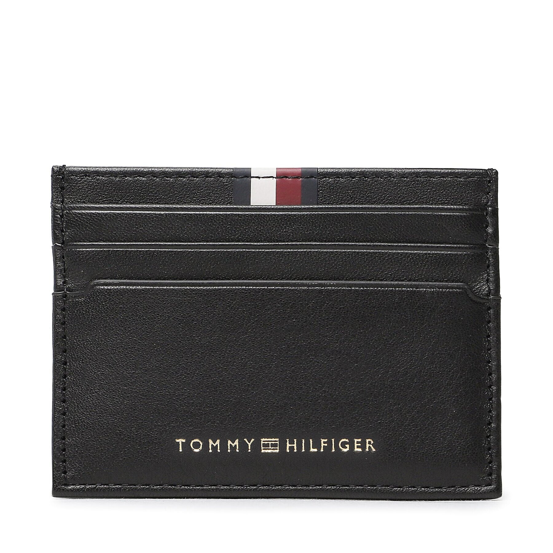 Tommy Hilfiger Bankkártya tartó Th Prem Lea Cc Holder AM0AM11267 Fekete - Pepit.hu