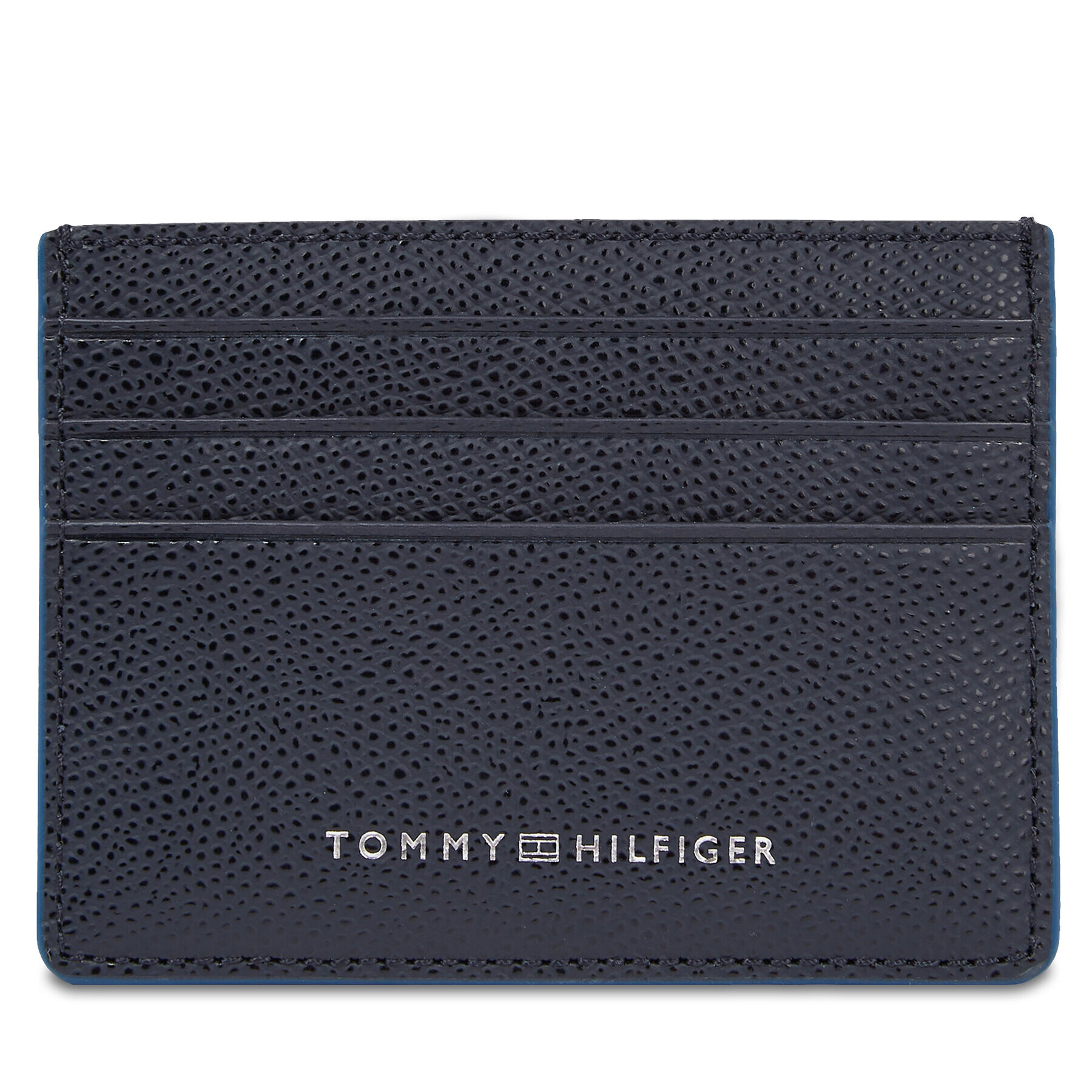 Tommy Hilfiger Bankkártya tartó Th Struc Leather Cc Holder AM0AM11606 Sötétkék - Pepit.hu