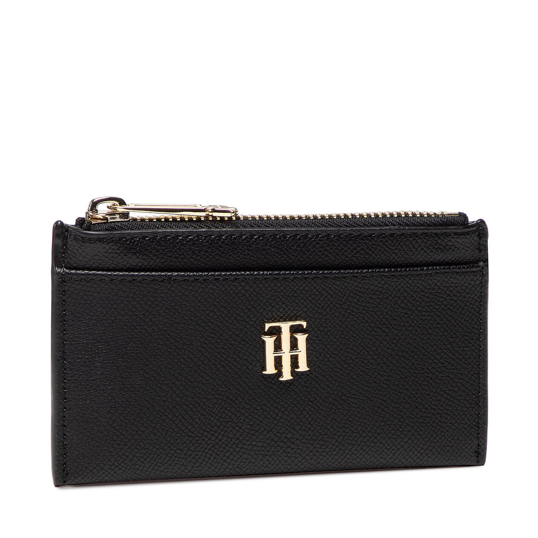 Tommy Hilfiger Bankkártya tartó Th Timeless Cc Holder Pouch Blk AW0AW13986 Fekete - Pepit.hu