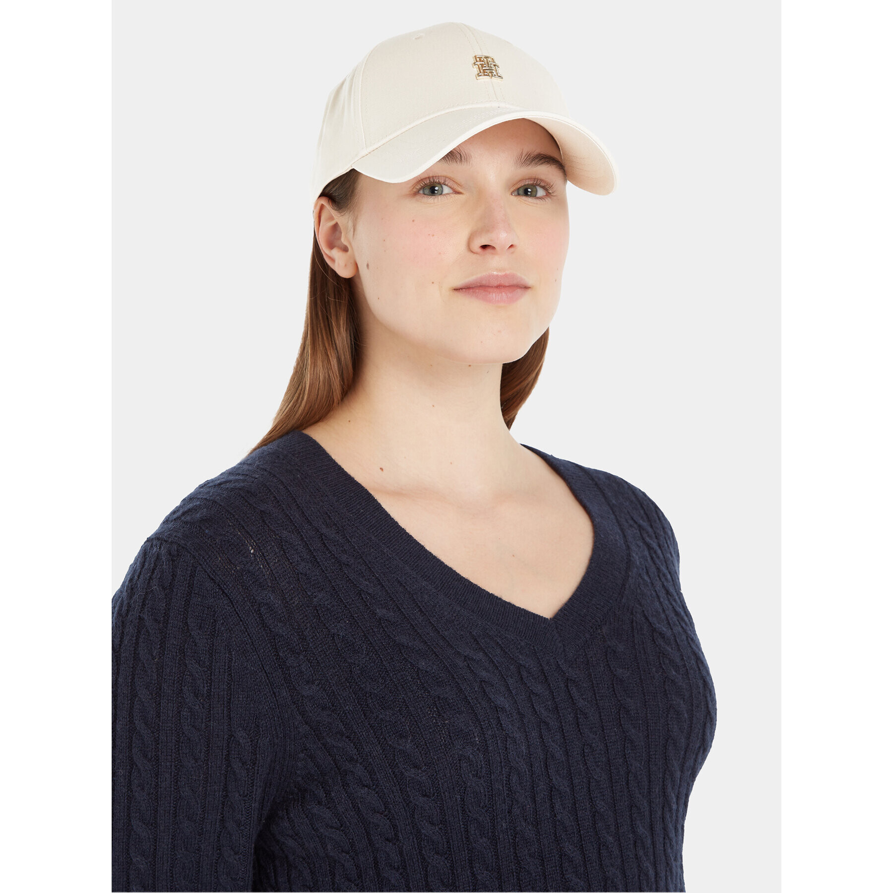 Tommy Hilfiger Baseball sapka Monogram Cap AW0AW15294 Bézs - Pepit.hu