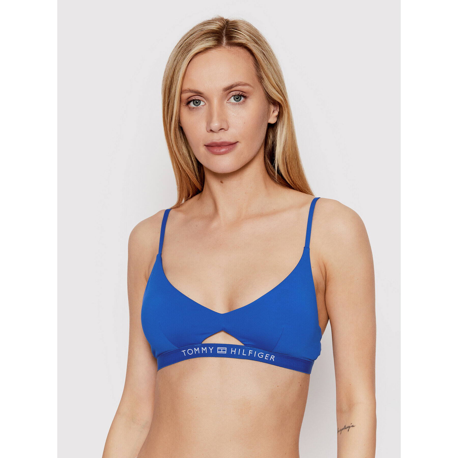 Tommy Hilfiger Bikini felső UW0UW03356 Kék - Pepit.hu