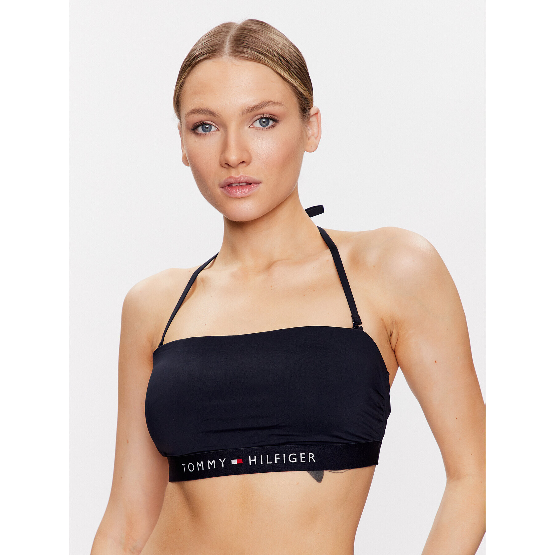 Tommy Hilfiger Bikini felső UW0UW04136 Sötétkék - Pepit.hu