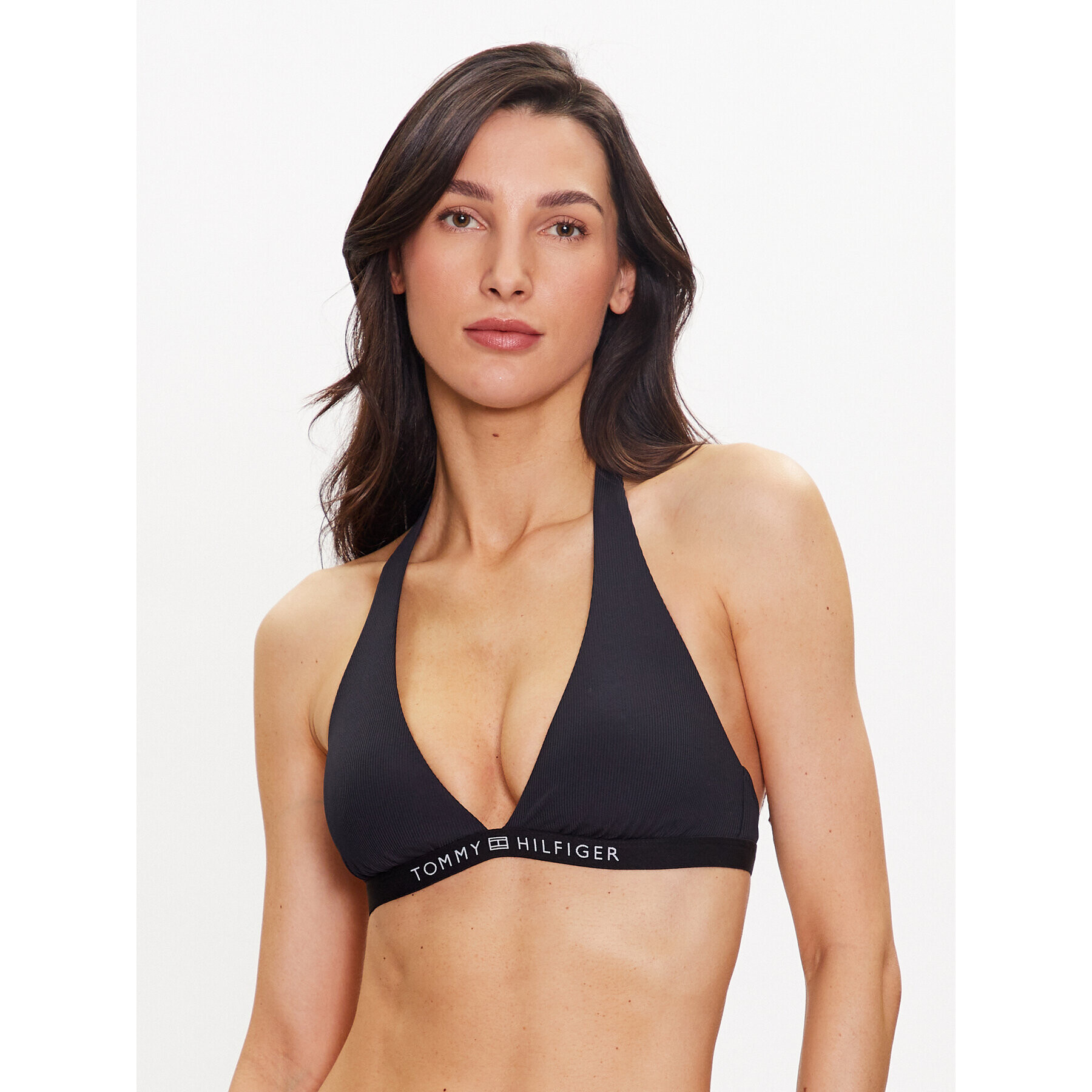 Tommy Hilfiger Bikini felső UW0UW04139 Fekete - Pepit.hu