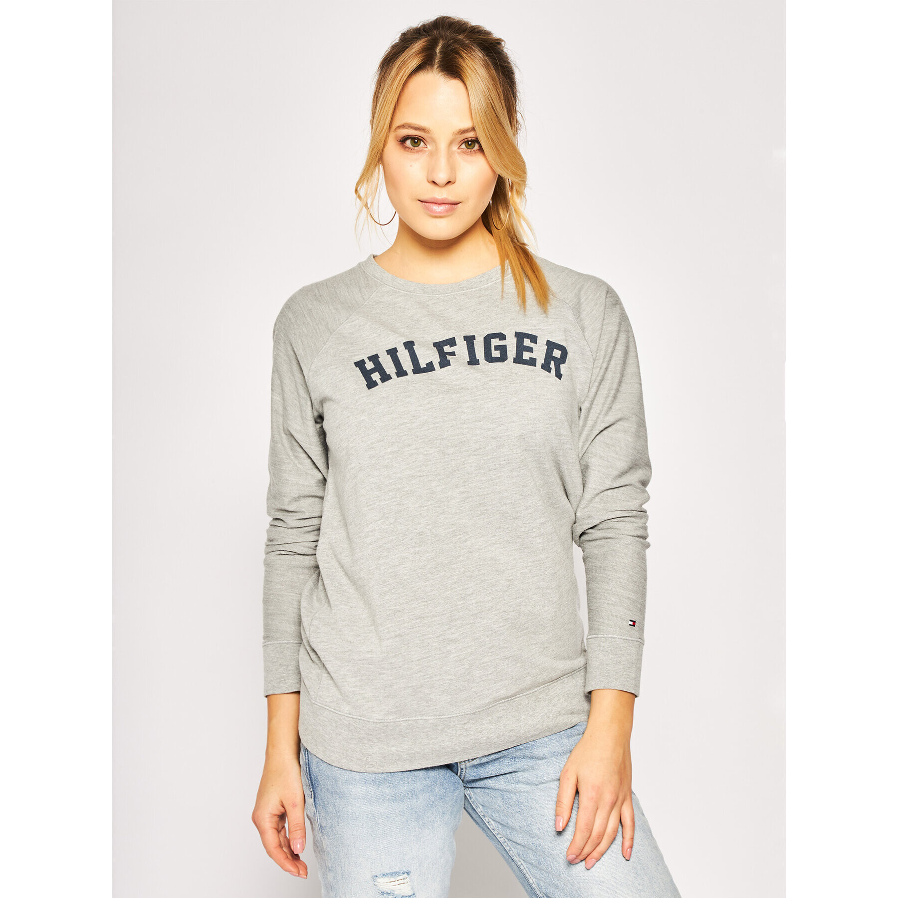 Tommy Hilfiger Blúz 1487906014 Szürke Regular Fit - Pepit.hu