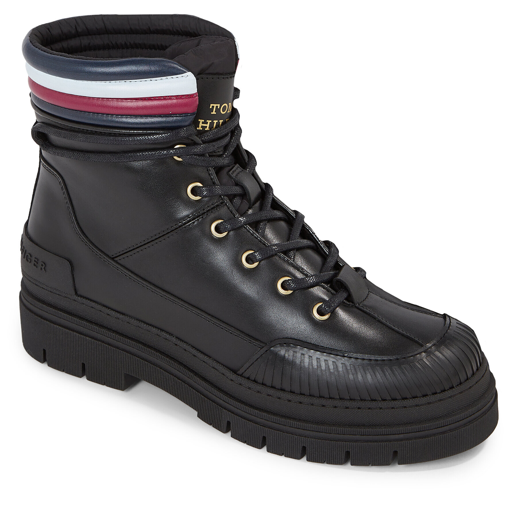 Tommy Hilfiger Bakancs Corporate Feminine Outdoor Boot FW0FW07501 Fekete - Pepit.hu