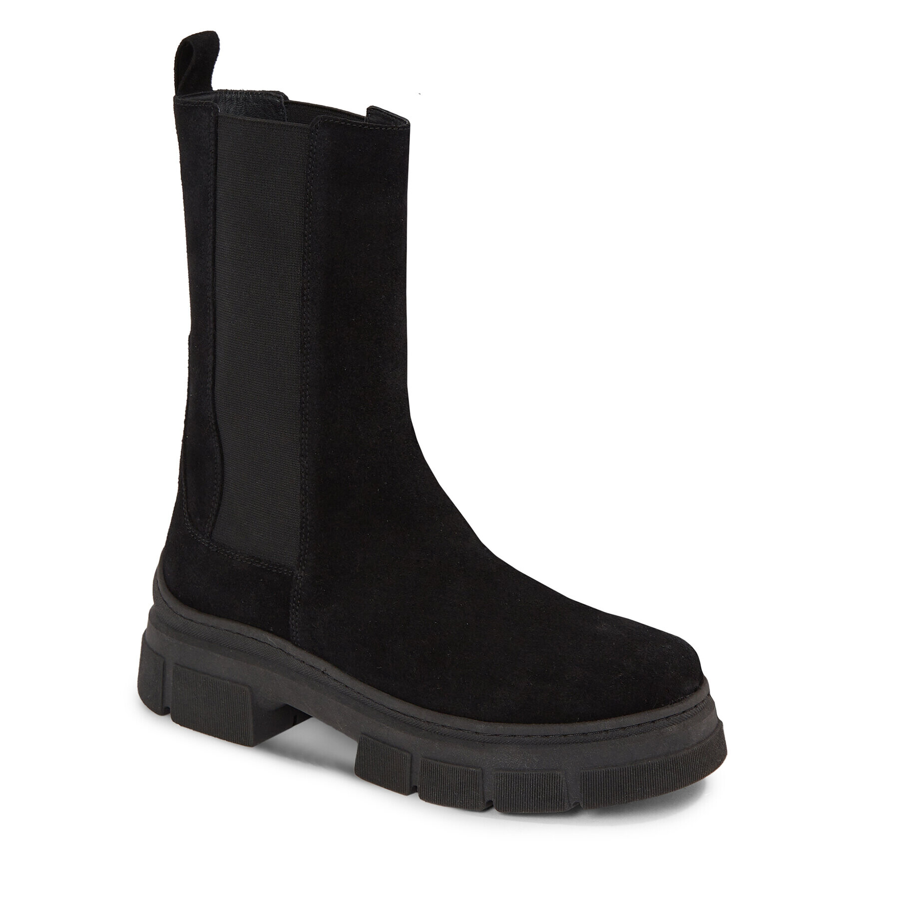 Tommy Hilfiger Bokacsizma Essential Suede Chelsea Boot FW0FW07489 Fekete - Pepit.hu