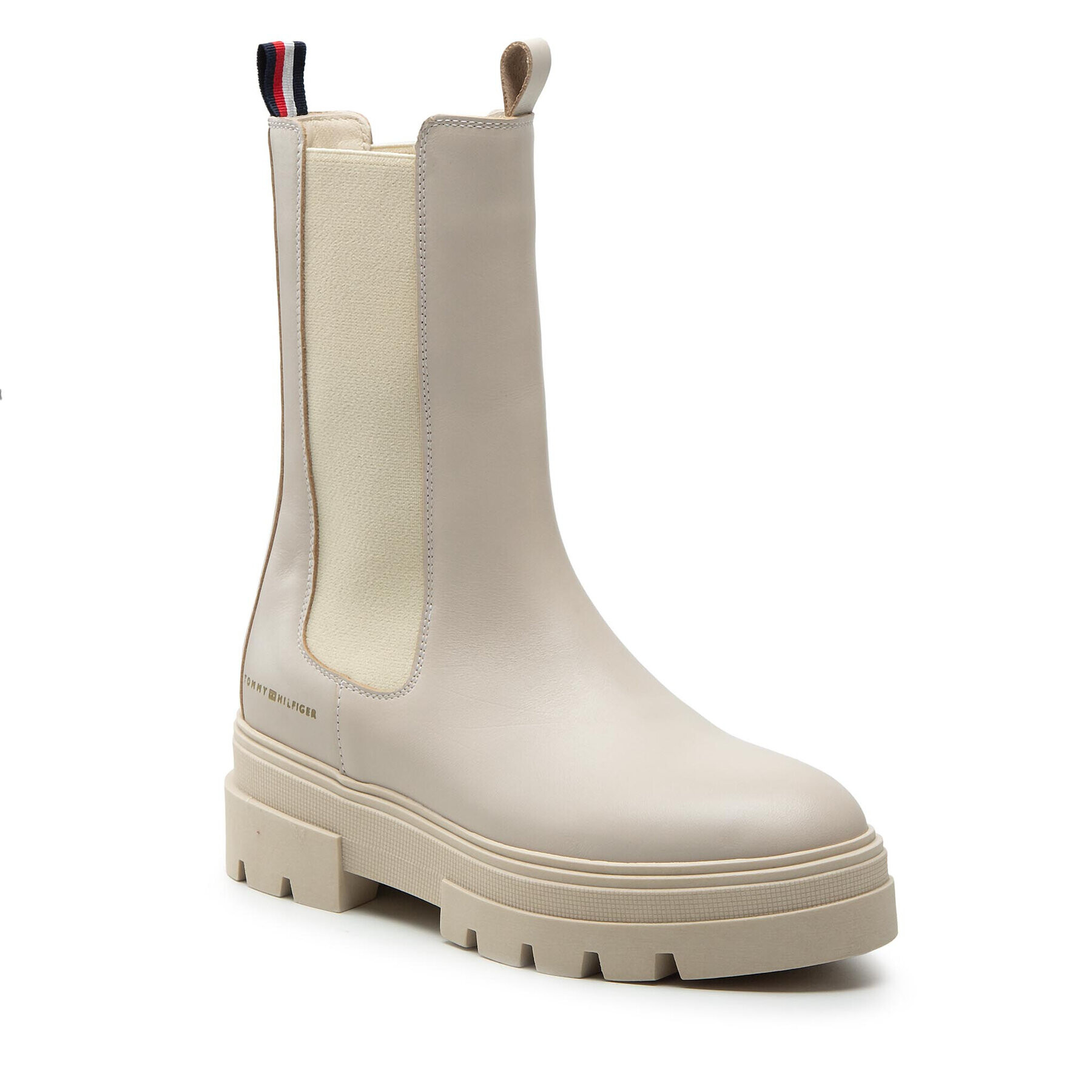 Tommy Hilfiger Bokacsizma Monochromatic Chelsea Boot FW0FW06730 Bézs - Pepit.hu