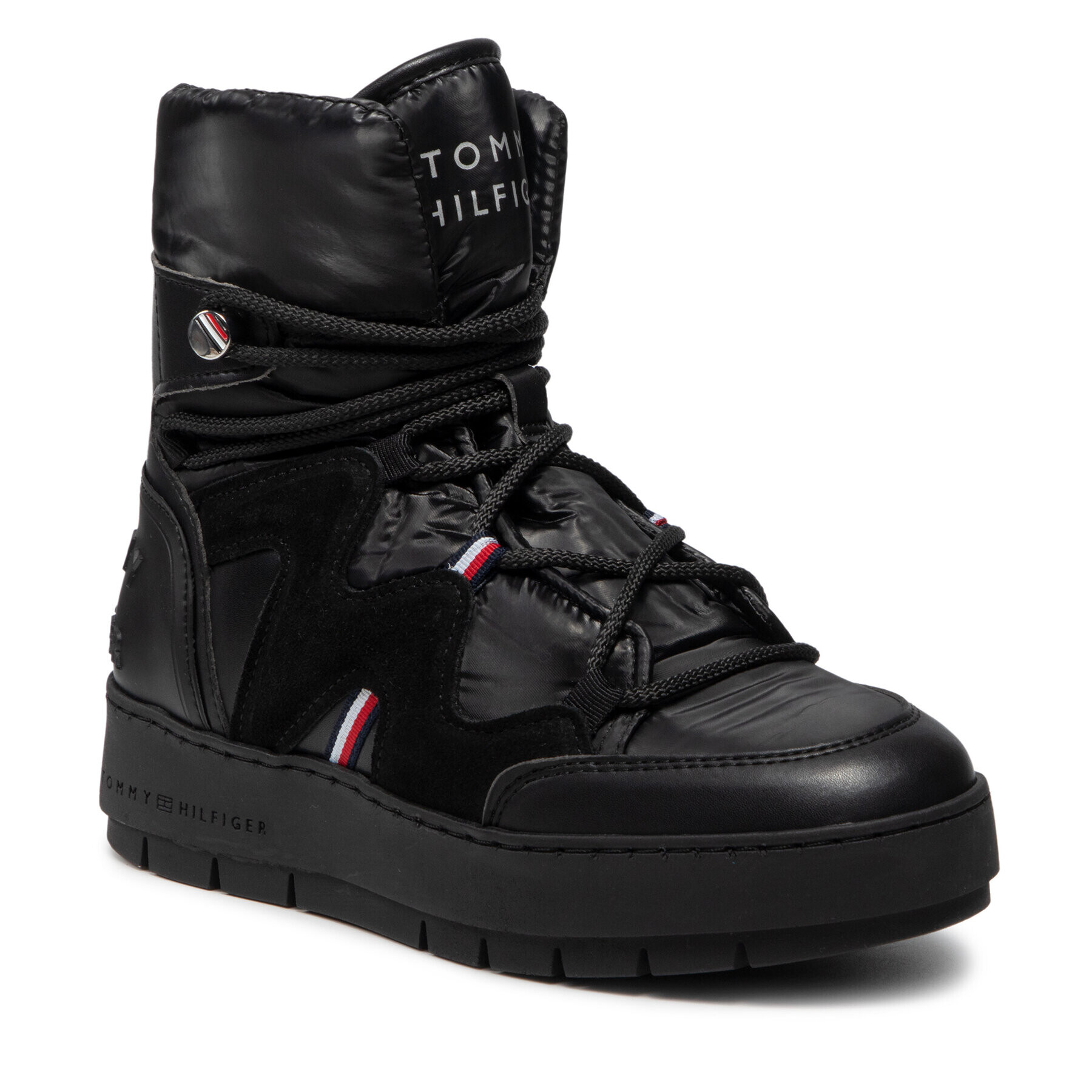 Tommy Hilfiger Bokacsizma Snowboot FW0FW06052 Fekete - Pepit.hu