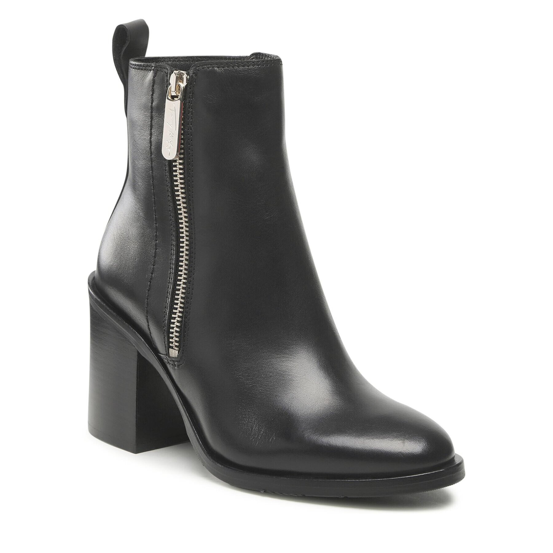 Tommy Hilfiger Bokacsizma Zip High Heel Boot FW0FW06764 Fekete - Pepit.hu