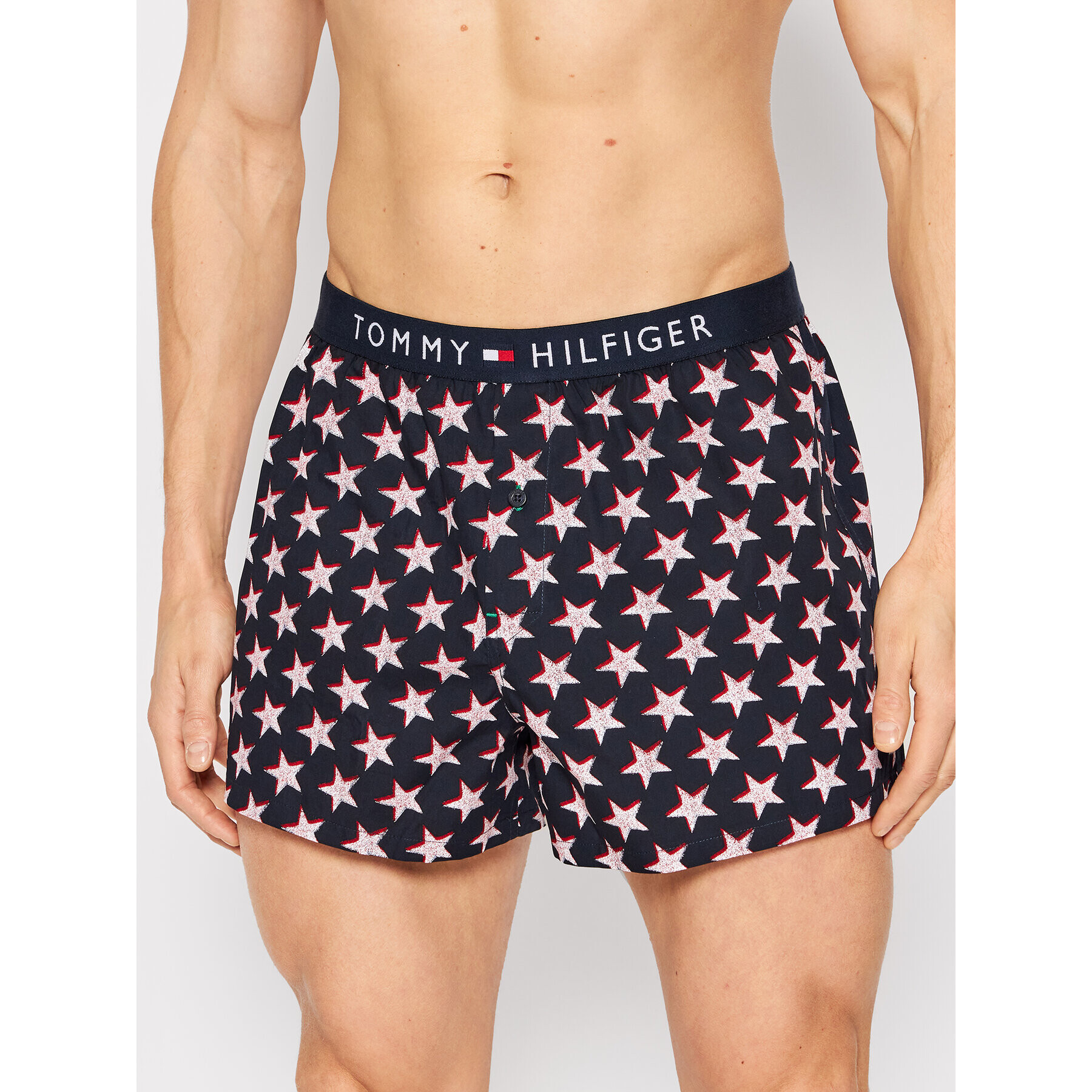 Tommy Hilfiger Boxerek Print UM0UM01827 Sötétkék - Pepit.hu