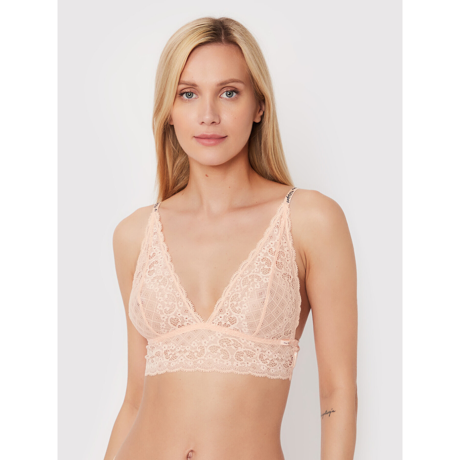 Tommy Hilfiger Bralette melltartó UW0UW03167 Narancssárga - Pepit.hu