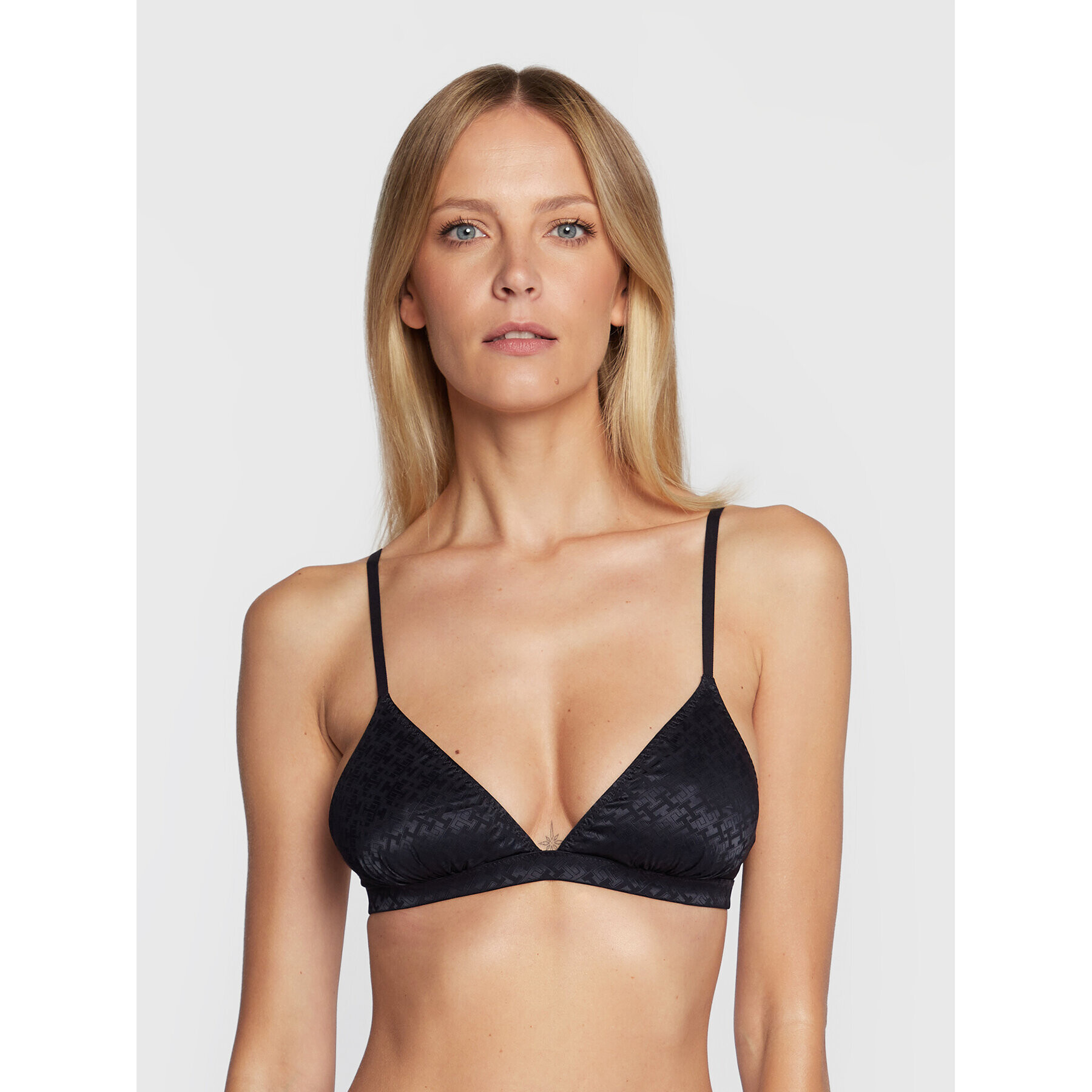 Tommy Hilfiger Bralette melltartó UW0UW04073 Sötétkék - Pepit.hu