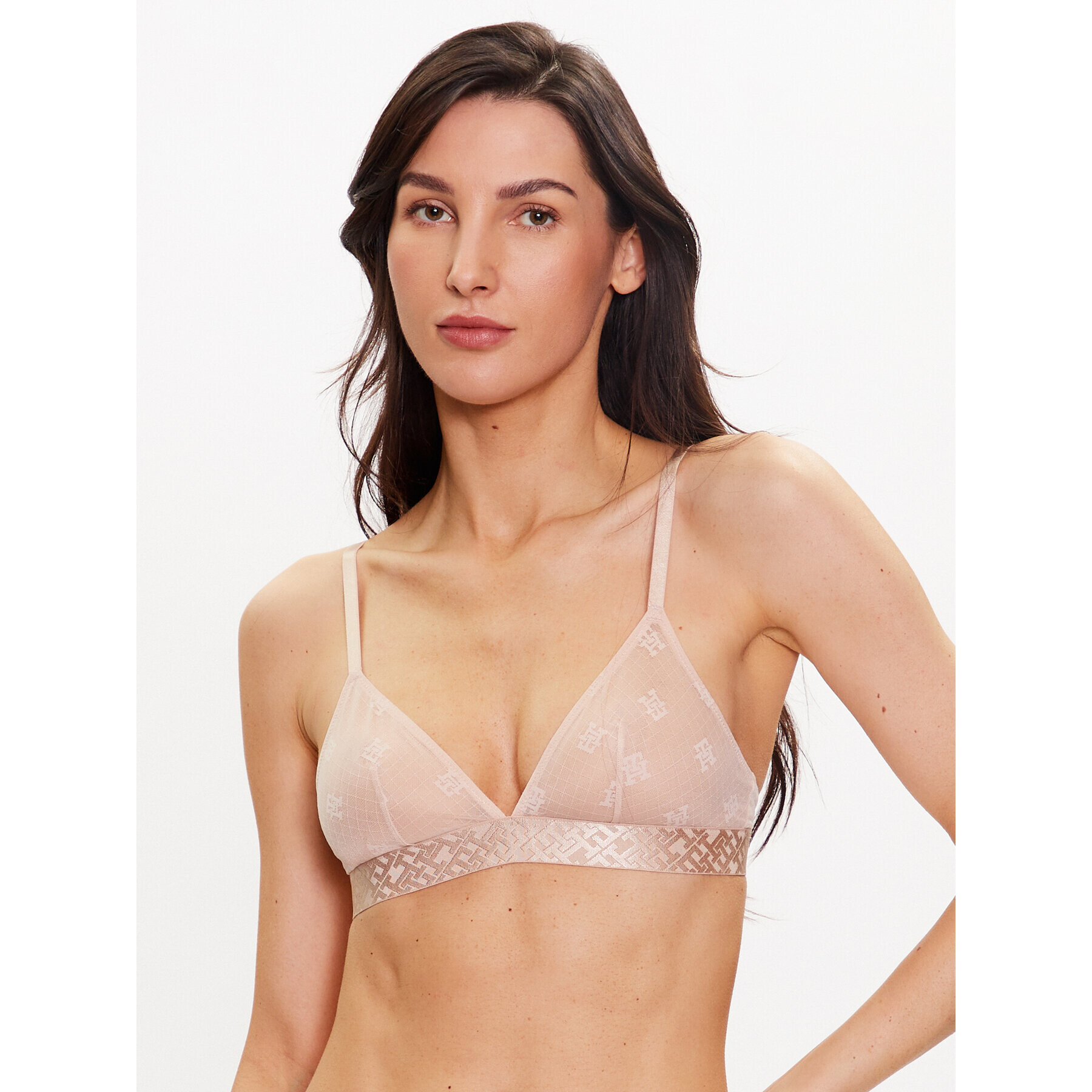 Tommy Hilfiger Bralette melltartó UW0UW04233 Bézs - Pepit.hu