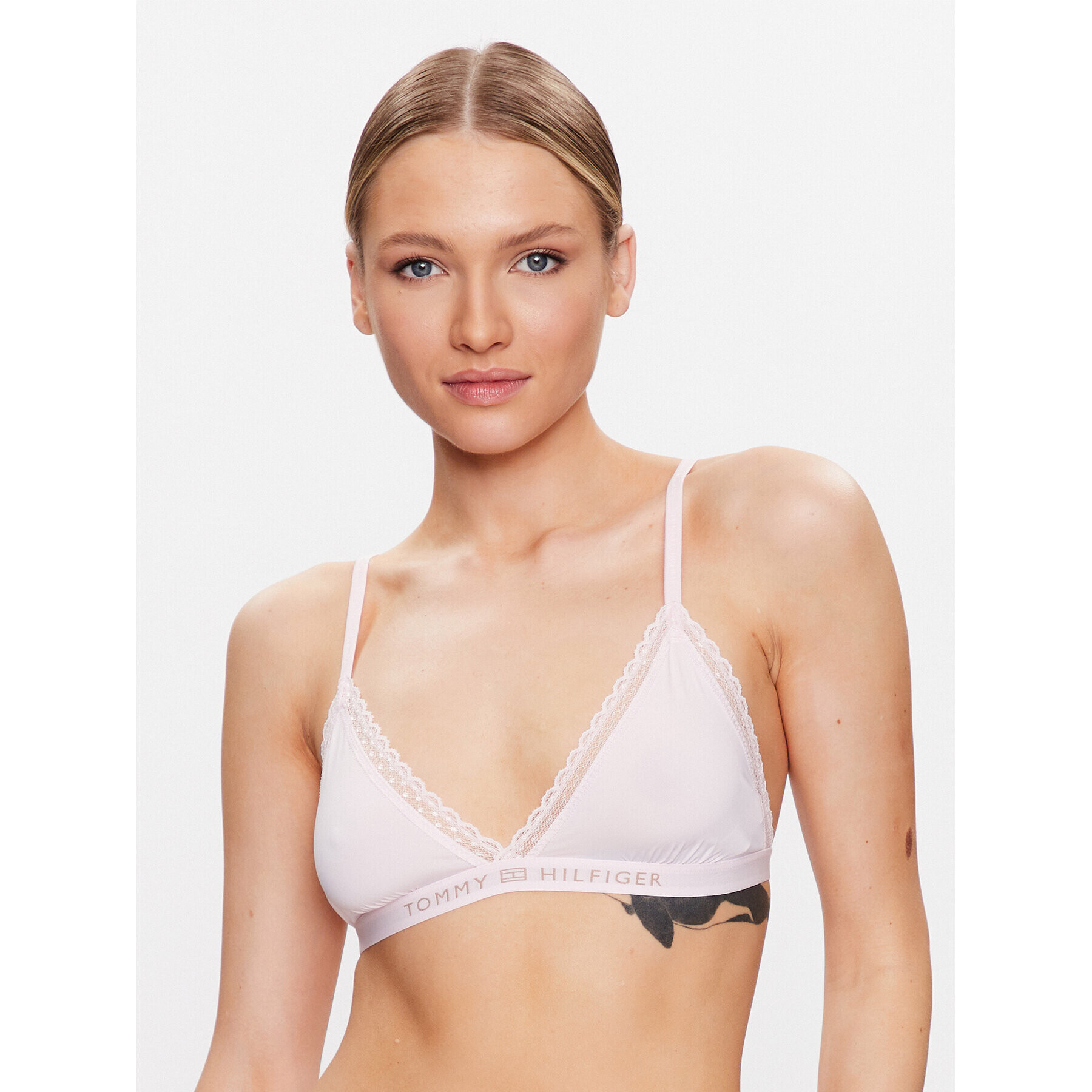 Tommy Hilfiger Bralette melltartó UW0UW04242 Rózsaszín - Pepit.hu