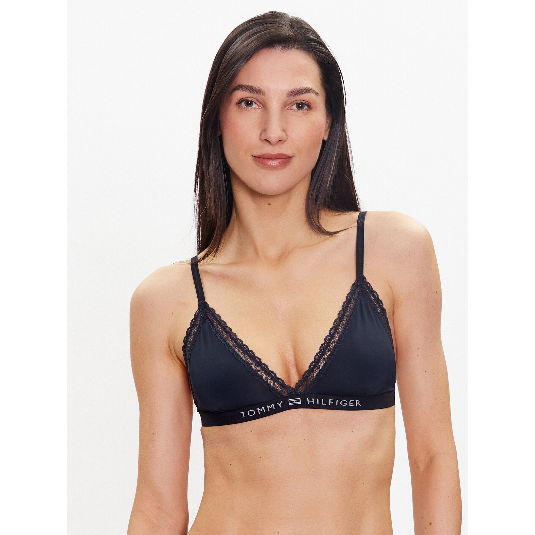 Tommy Hilfiger Bralette melltartó UW0UW04242 Sötétkék - Pepit.hu