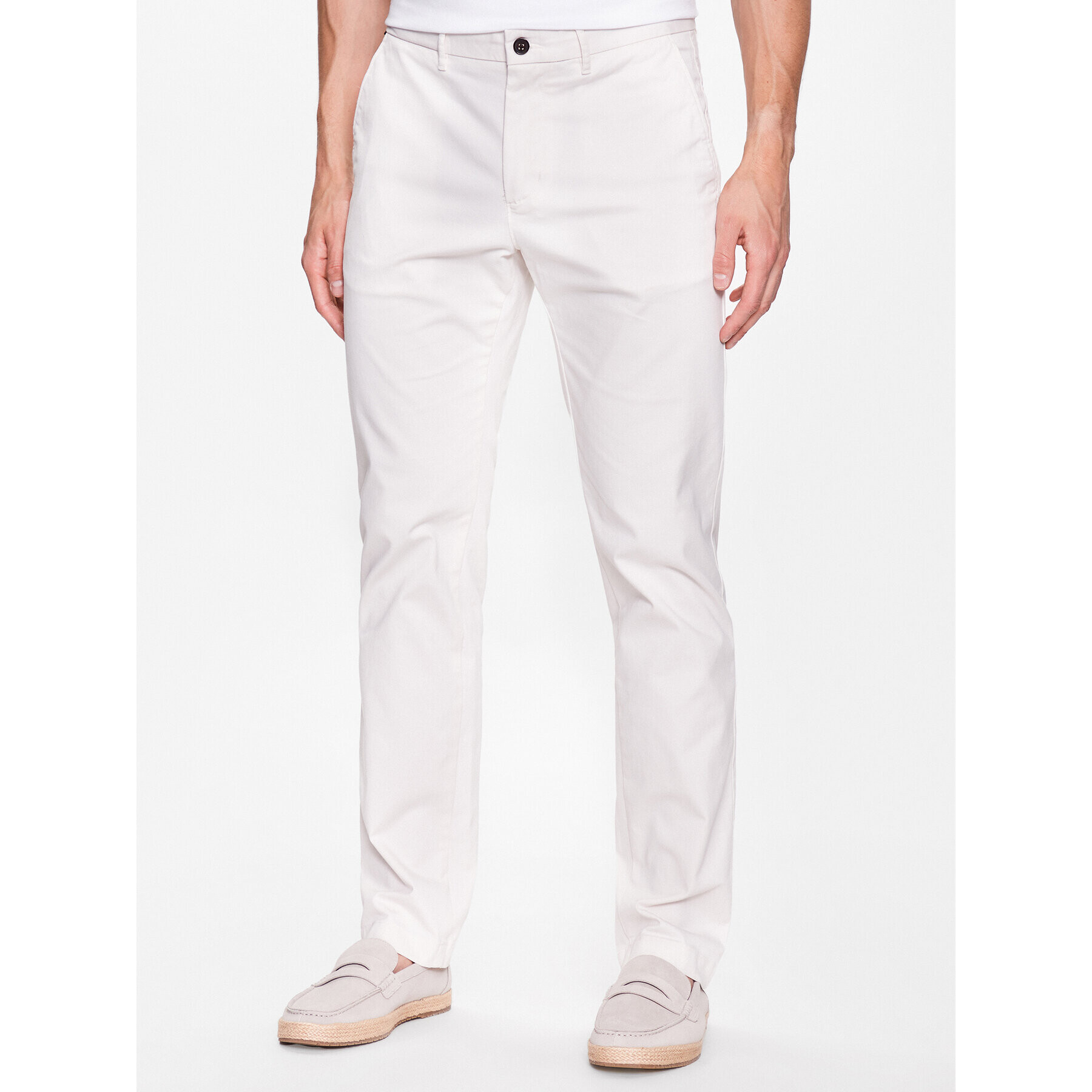 Tommy Hilfiger Chinos Denton MW0MW25964 Ekru Regular Fit - Pepit.hu