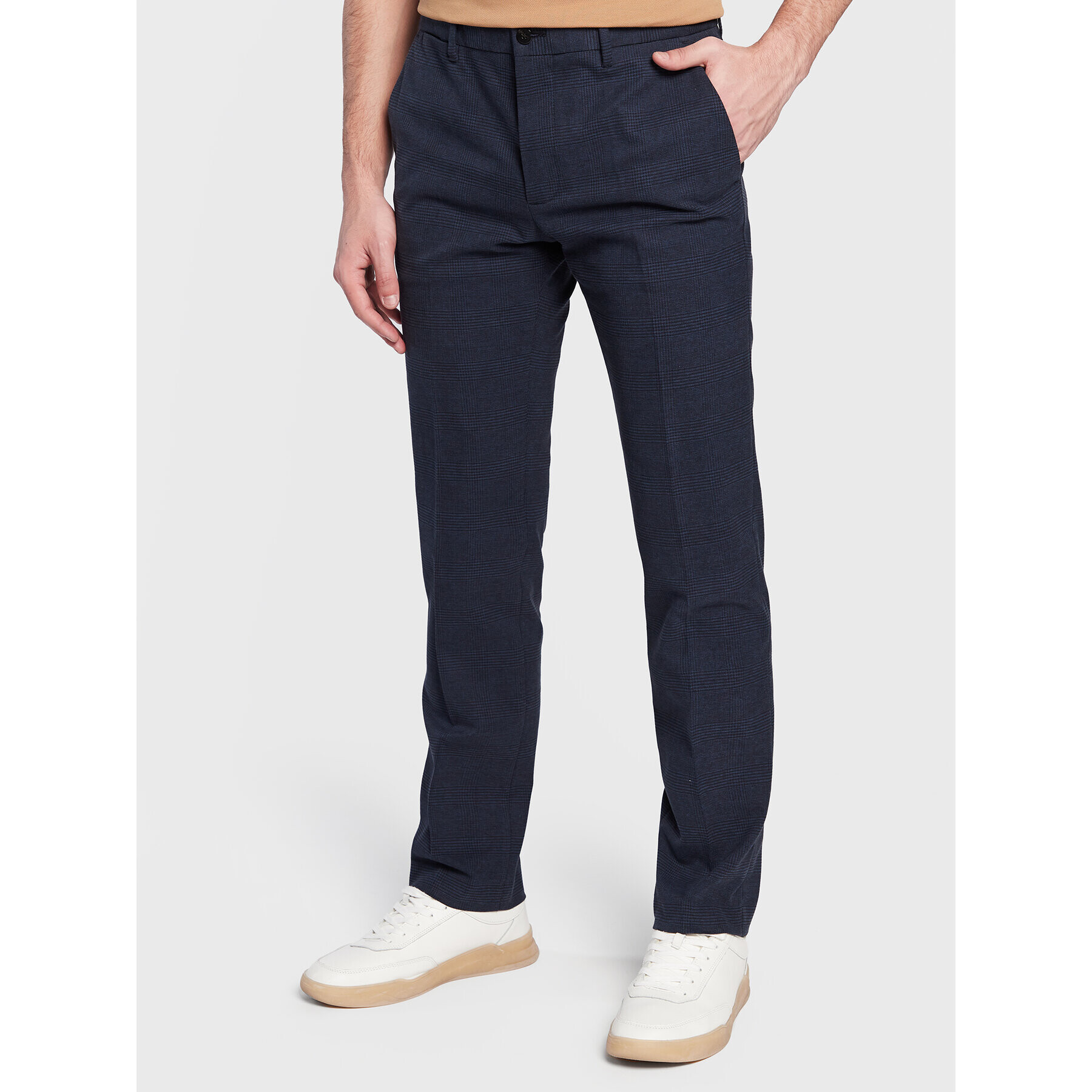 Tommy Hilfiger Chinos Denton MW0MW29662 Sötétkék Straight Fit - Pepit.hu