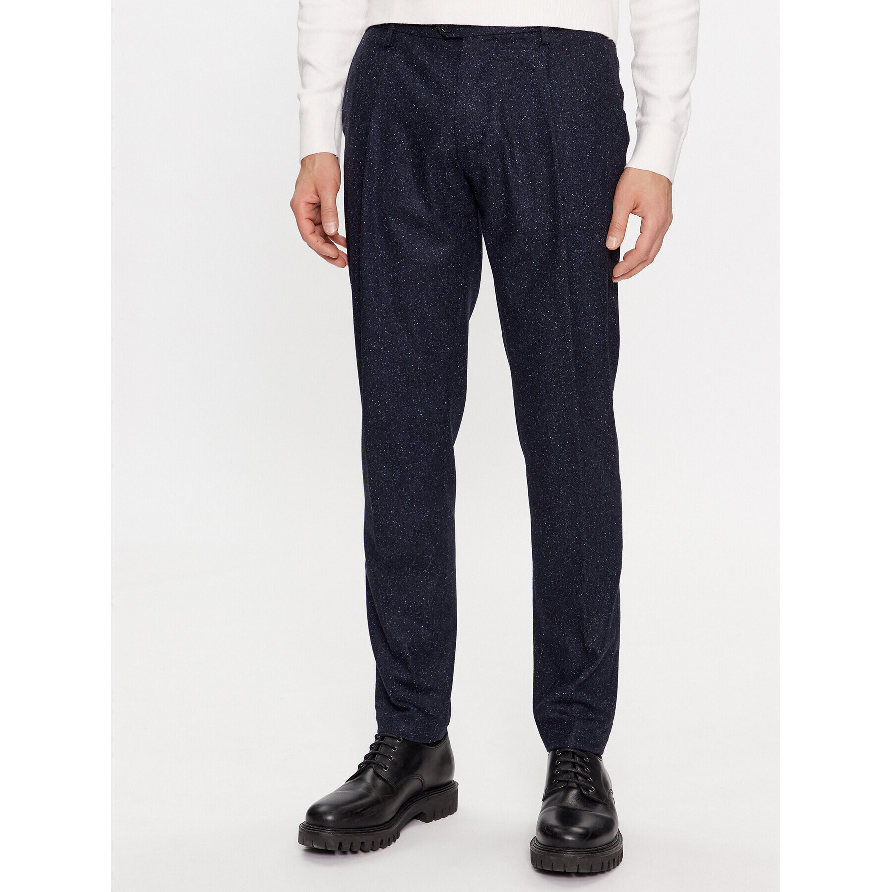 Tommy Hilfiger Chinos Hampton MW0MW32563 Sötétkék Slim Fit - Pepit.hu