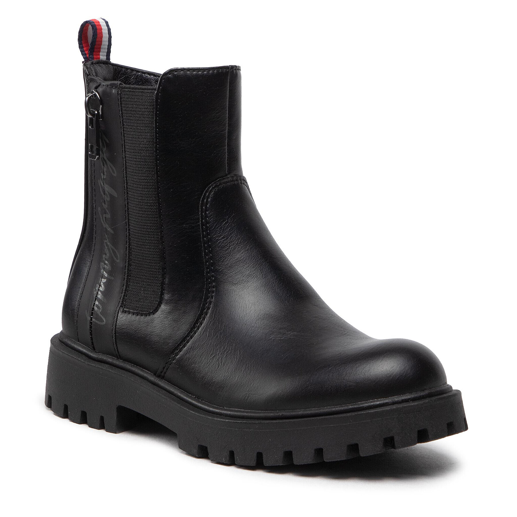 Tommy Hilfiger Csizma Cheksea Boot T3A5-32390-1355 Fekete - Pepit.hu