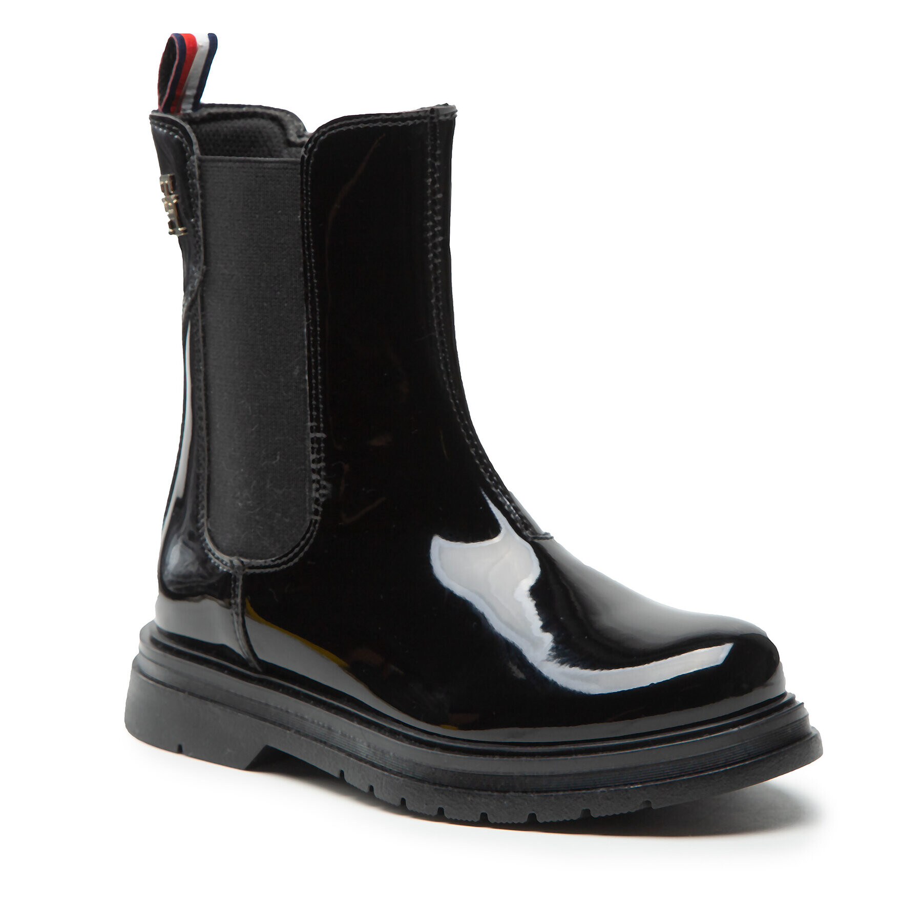 Tommy Hilfiger Csizma Chelsea Boot T4A5-32408-0775 M Fekete - Pepit.hu