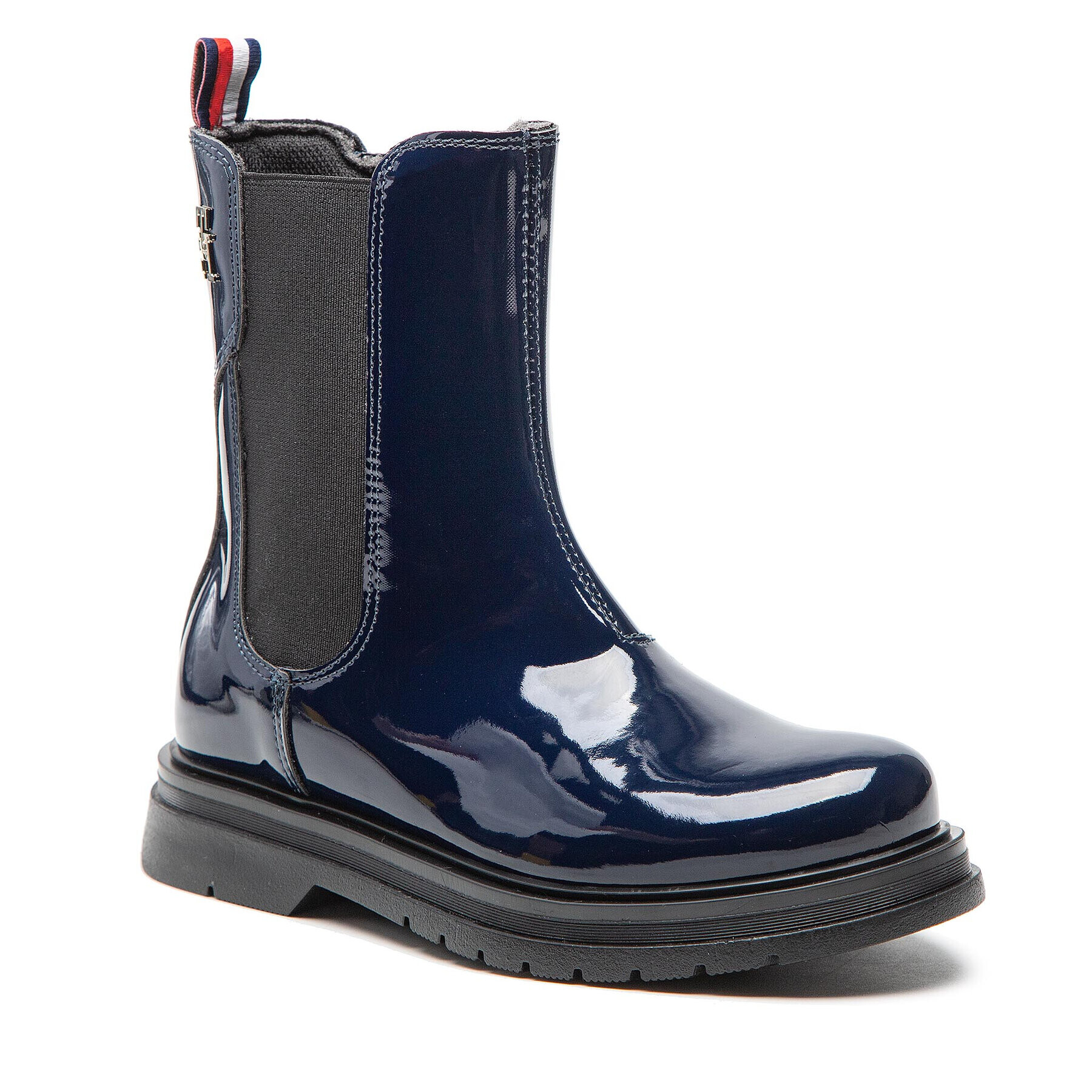 Tommy Hilfiger Csizma Chelsea Boot T4A5-32408-0775 M Sötétkék - Pepit.hu