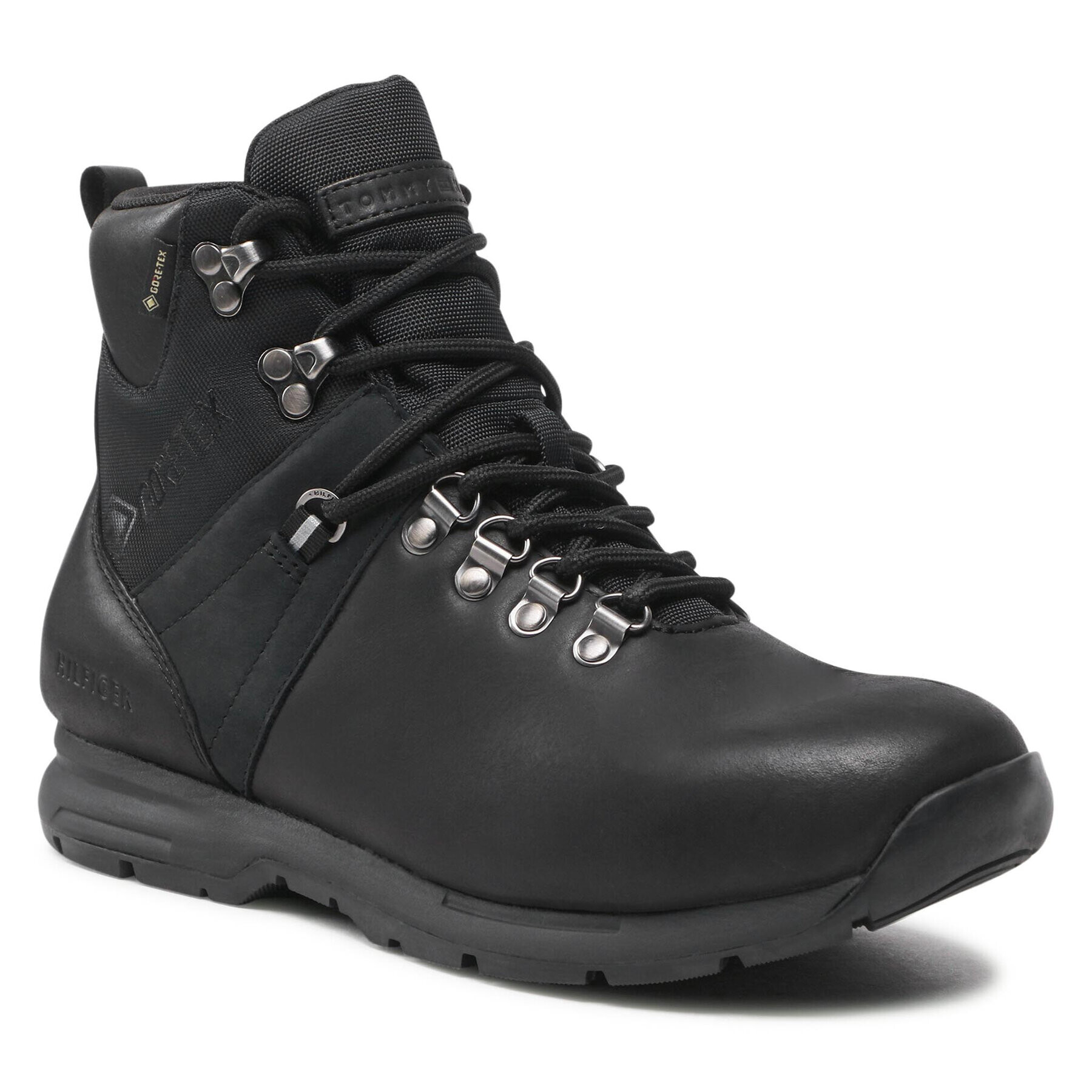 Tommy Hilfiger Csizma Outdoor Gore Tex Retro Boot GORE-TEX FM0FM04207 Fekete - Pepit.hu