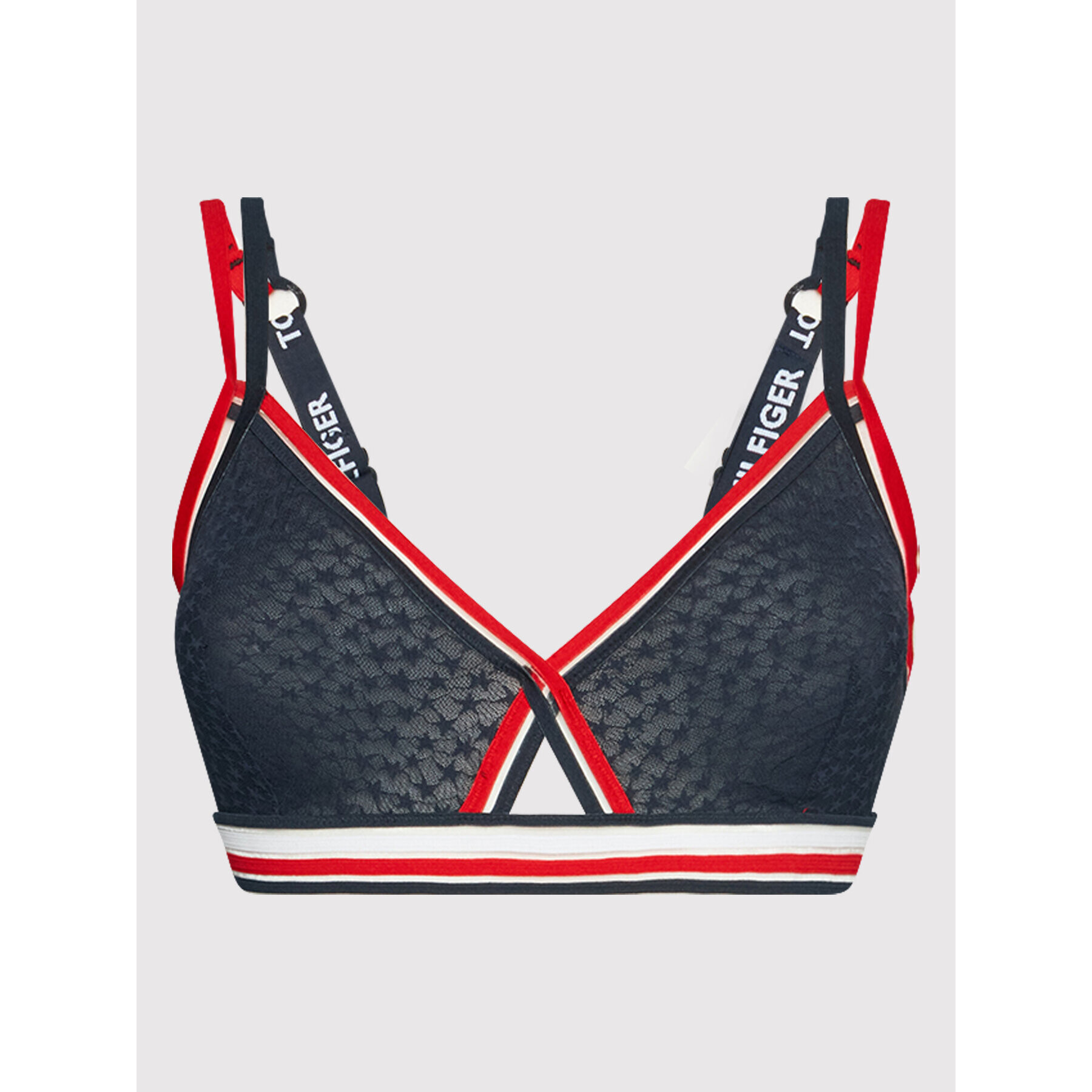 Tommy Hilfiger Curve Bralette melltartó UW0UW02772 Sötétkék - Pepit.hu