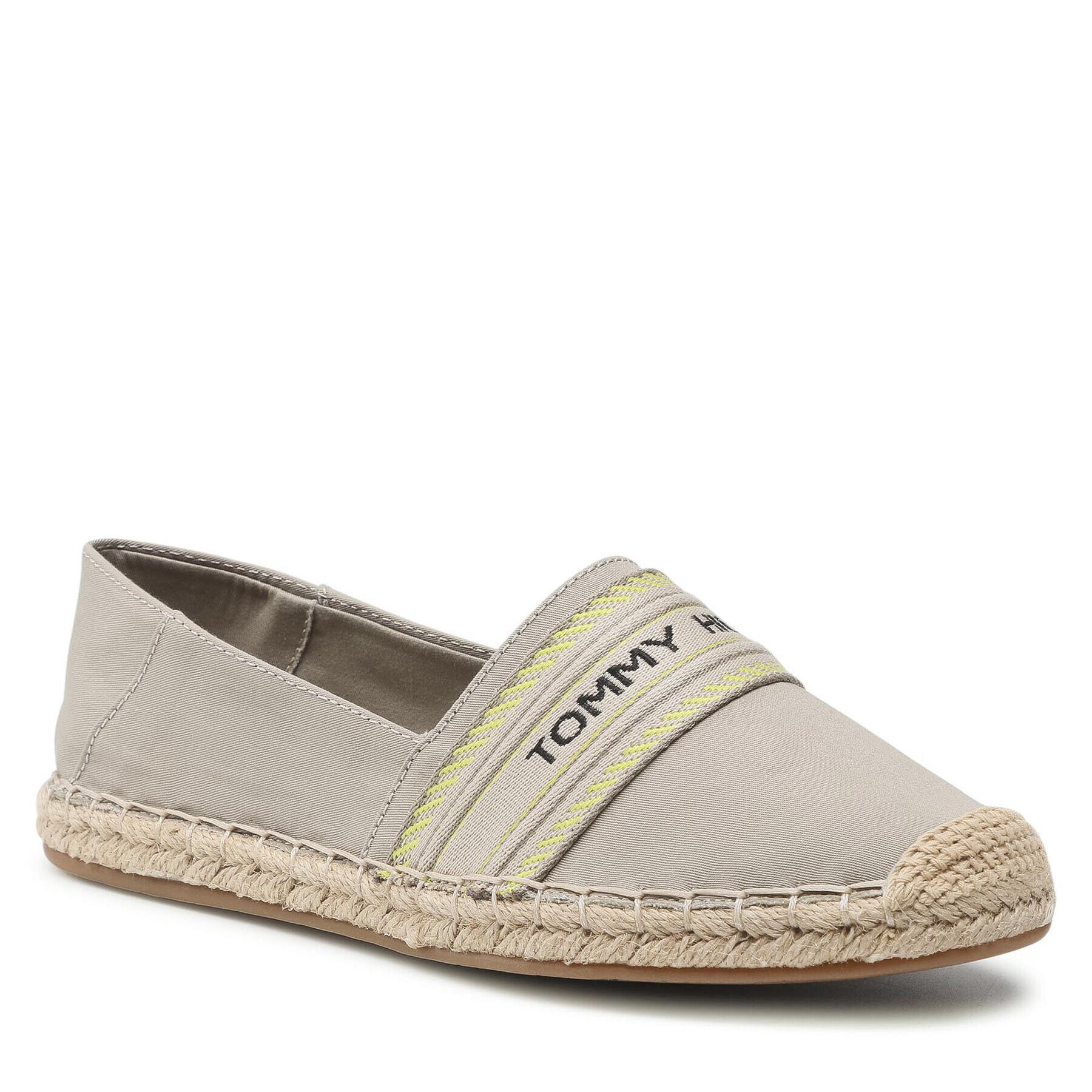 Tommy Hilfiger Espadrilles Artisanal Espadrille FW0FW05779 Zöld - Pepit.hu