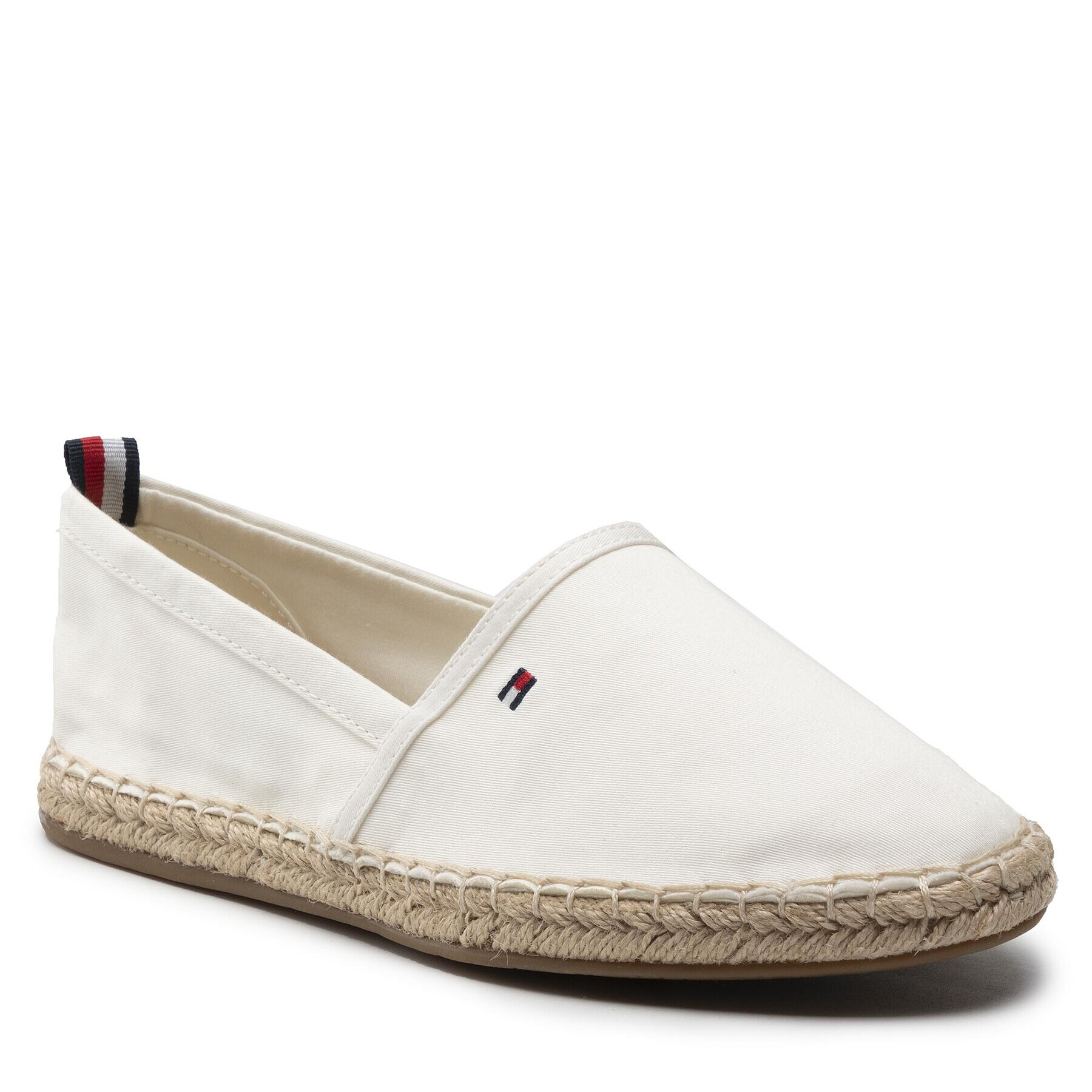 Tommy Hilfiger Espadrilles Basic Tommy Flat Espadrille FW0FW06497 Bézs - Pepit.hu