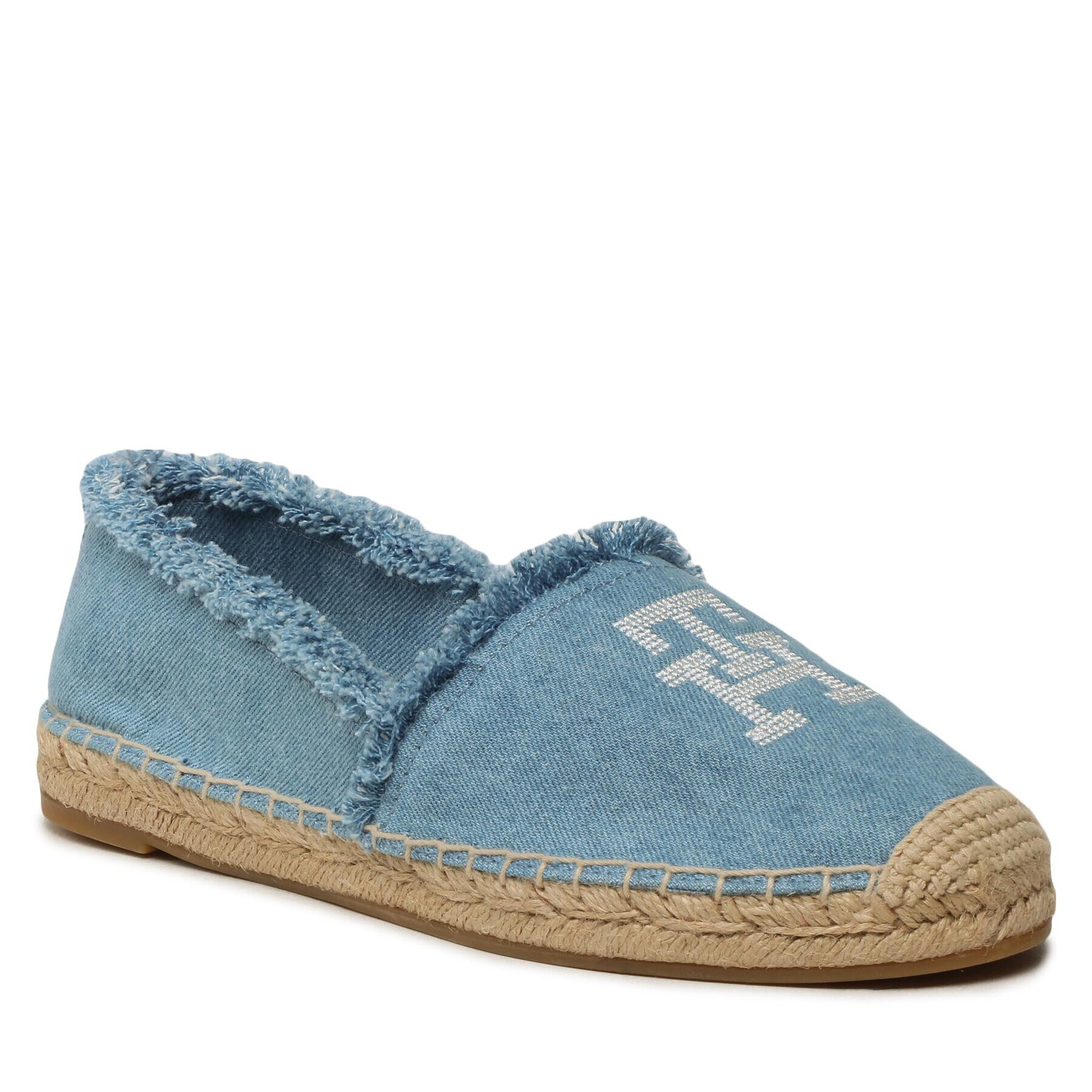 Tommy Hilfiger Espadrilles Denim Espadrille FW0FW07270 Kék - Pepit.hu