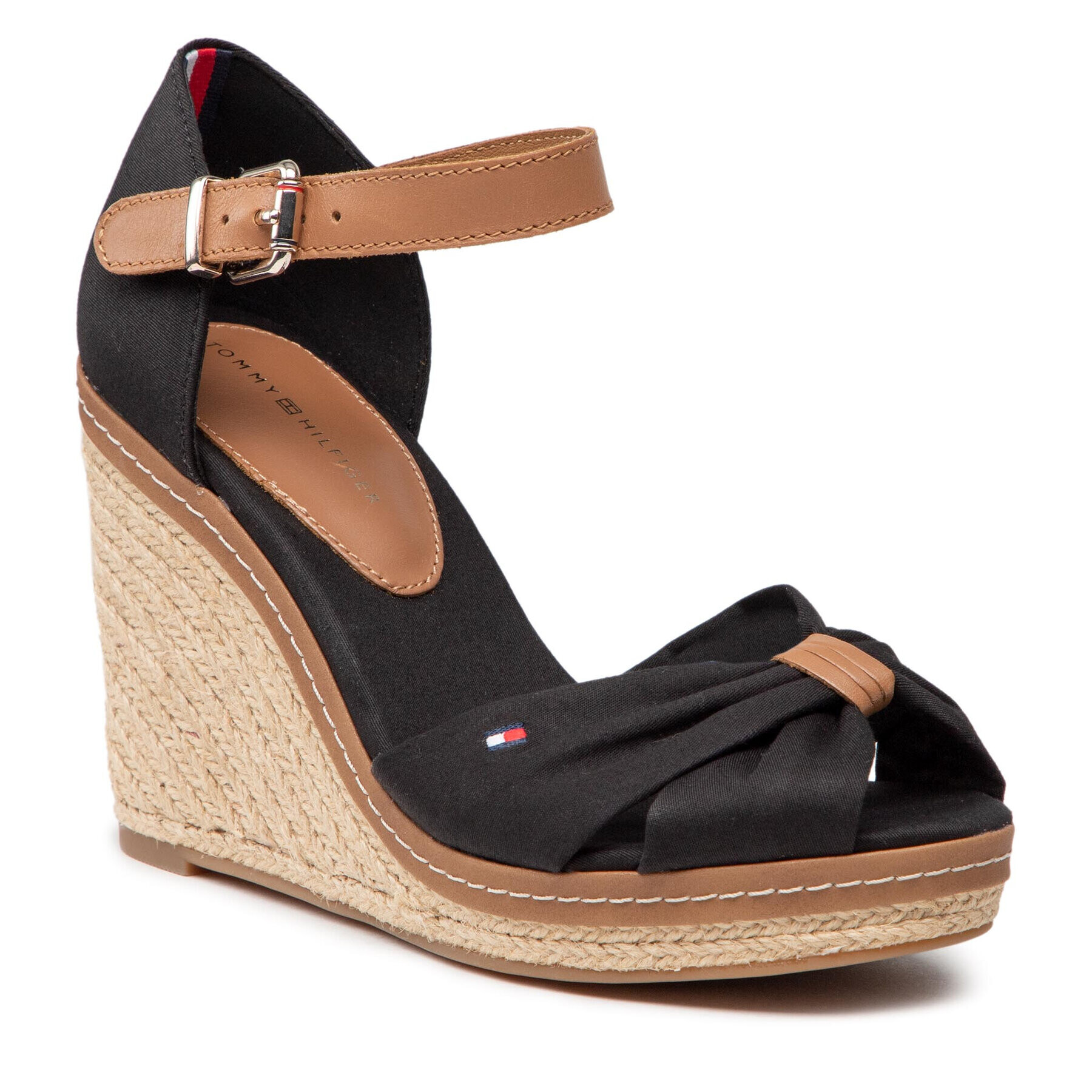 Tommy Hilfiger Espadrilles Elena 56D FW0FW00905 Fekete - Pepit.hu