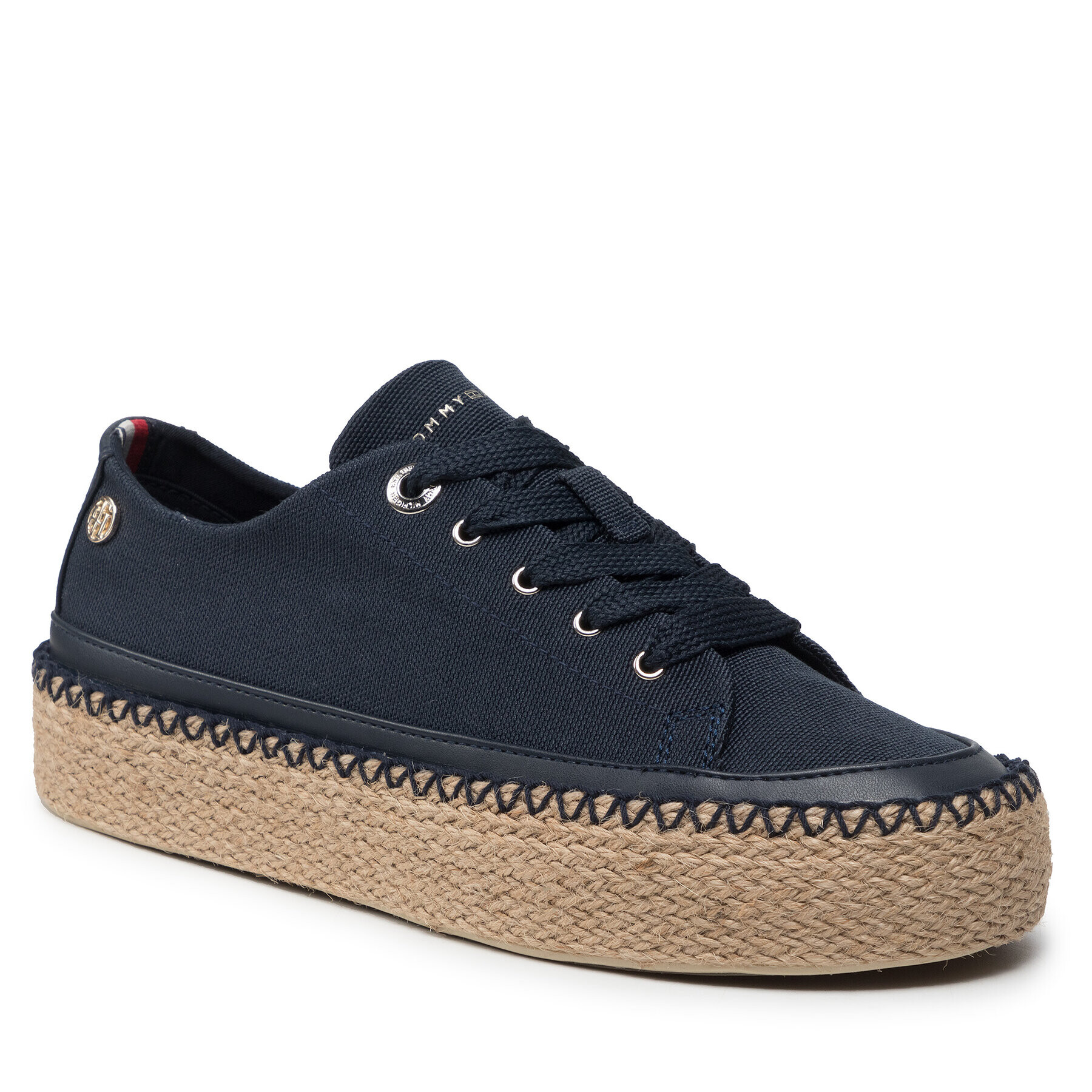 Tommy Hilfiger Espadrilles Rope Vulc Sneaker FW0FW06461 Sötétkék - Pepit.hu