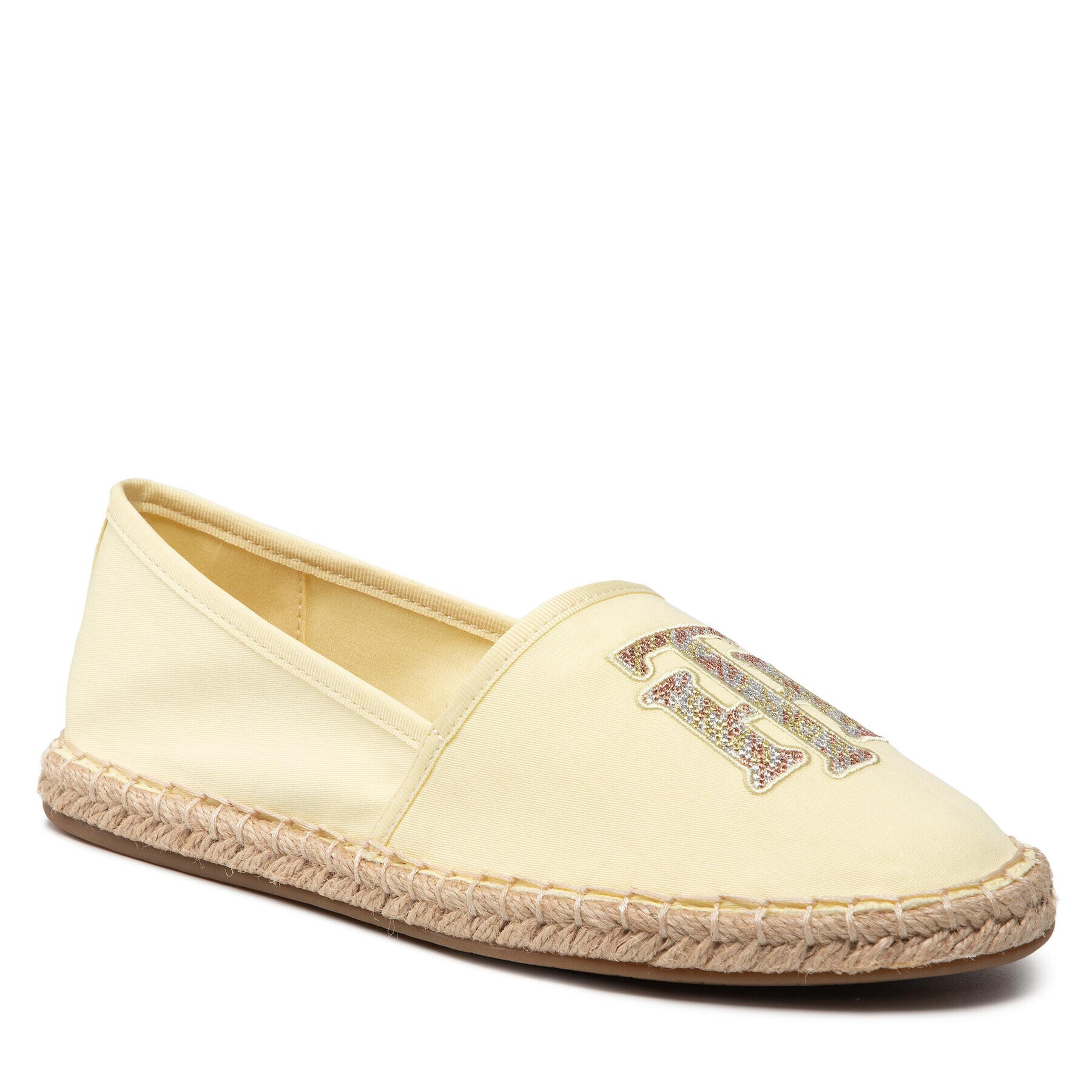 Tommy Hilfiger Espadrilles Th Logo Espadrille FW0FW06158 Sárga - Pepit.hu