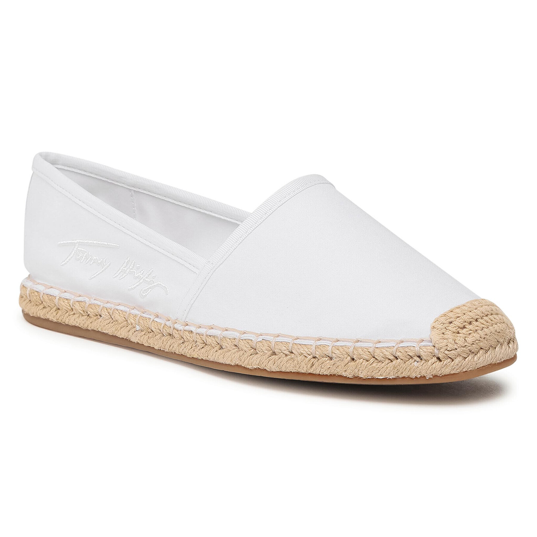 Tommy Hilfiger Espadrilles Th Signature Espardille FW0FW05649 Fehér - Pepit.hu