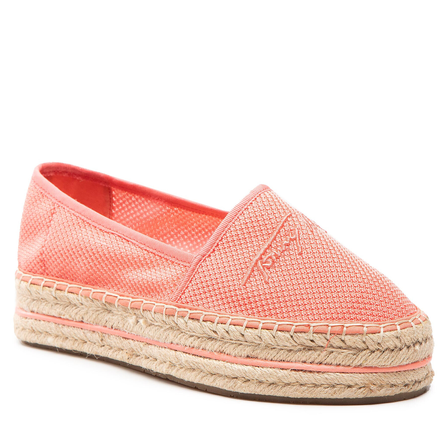 Tommy Hilfiger Espadrilles Th Textured Flatform Espadrille FW0FW06433 Narancssárga - Pepit.hu