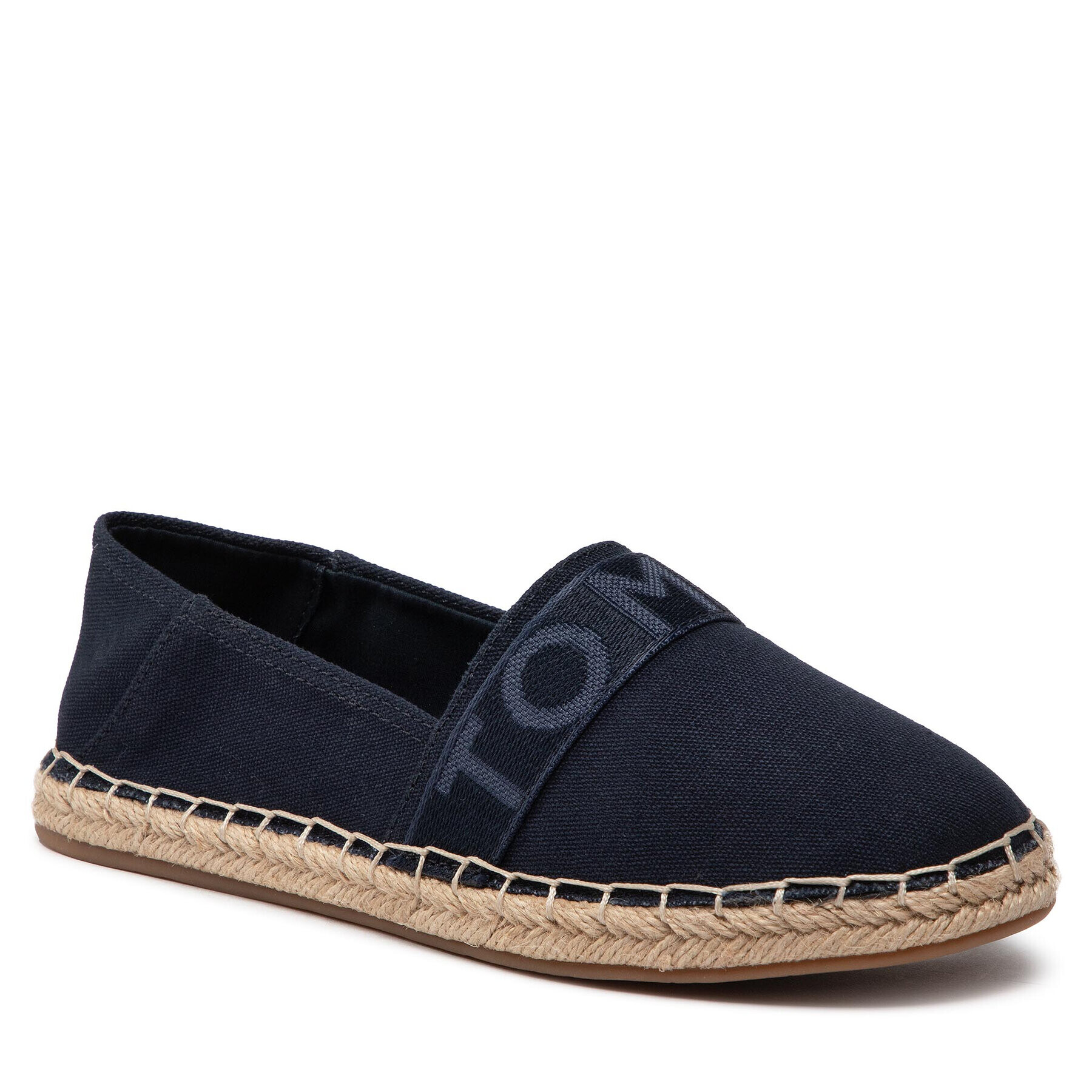 Tommy Hilfiger Espadrilles Webbing Espadrille FW0FW06434 Sötétkék - Pepit.hu