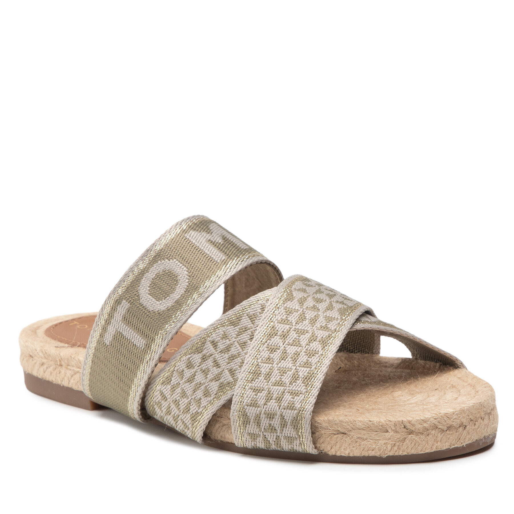 Tommy Hilfiger Espadrilles Webbing Flat Espadrille FW0FW06307 Zöld - Pepit.hu