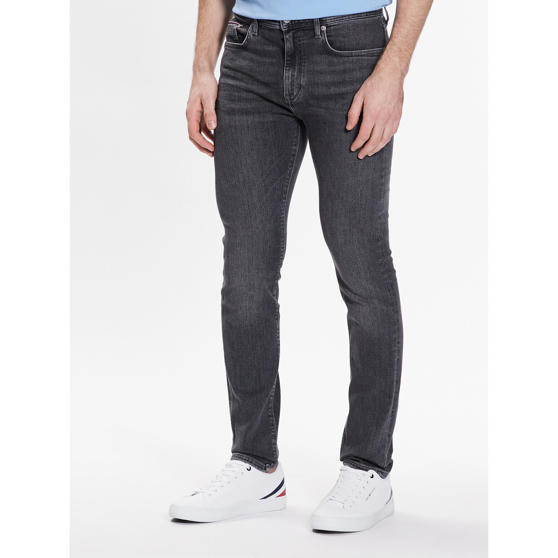 Tommy Hilfiger Farmer Bleecker MW0MW31096 Szürke Slim Fit - Pepit.hu