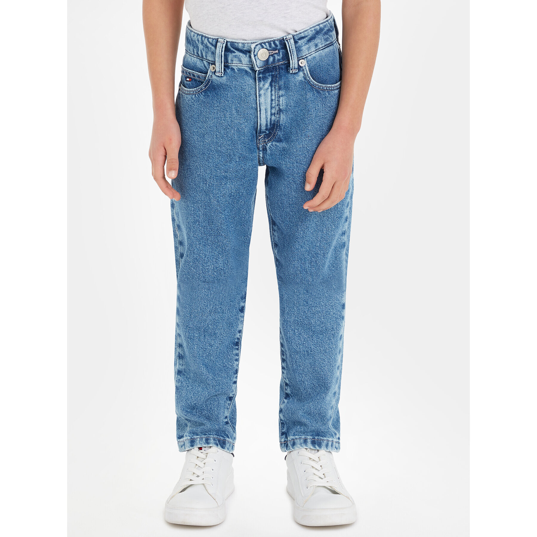 Tommy Hilfiger Farmer KB0KB08464 Kék Straight Fit - Pepit.hu