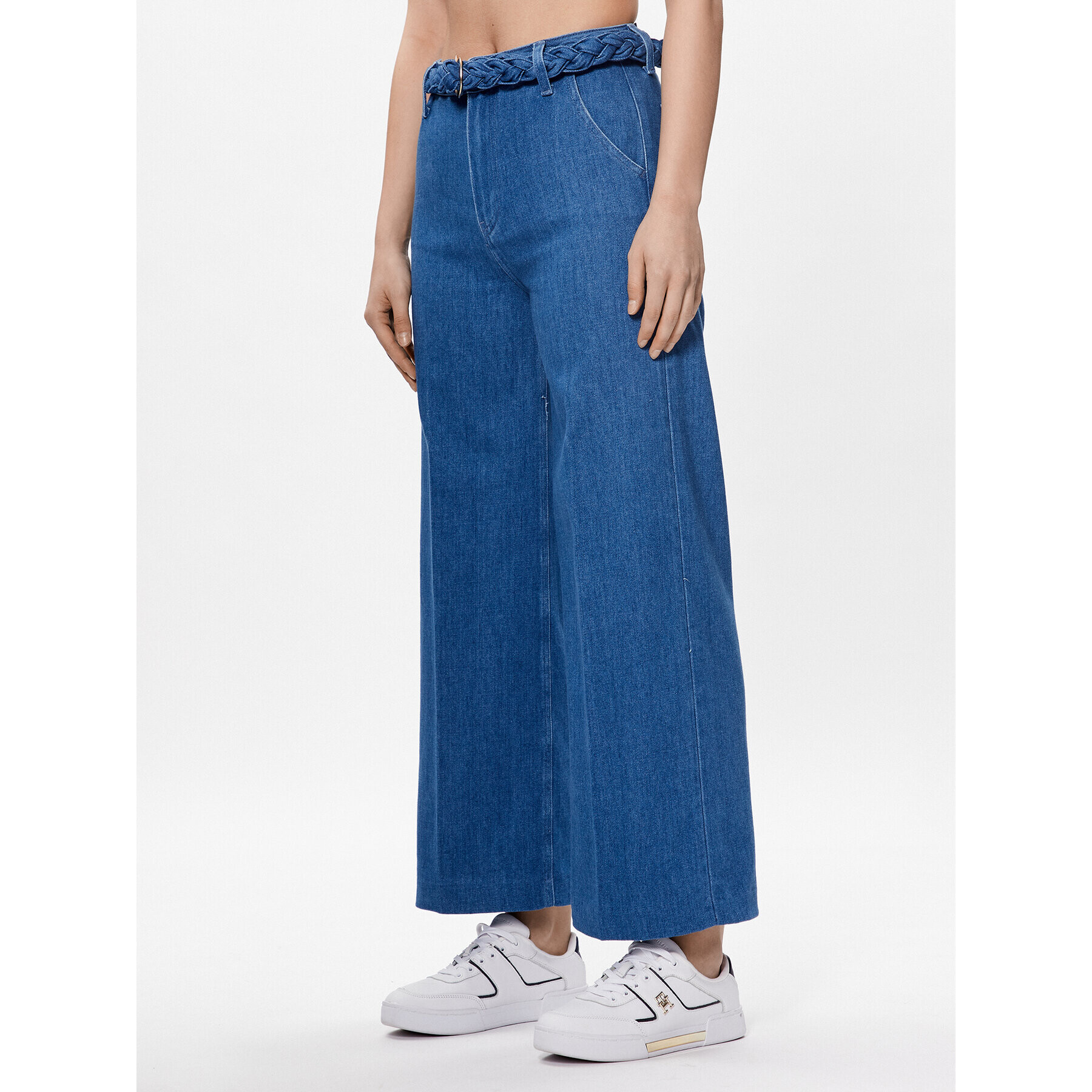 Tommy Hilfiger Farmer WW0WW38134 Kék Wide Leg - Pepit.hu